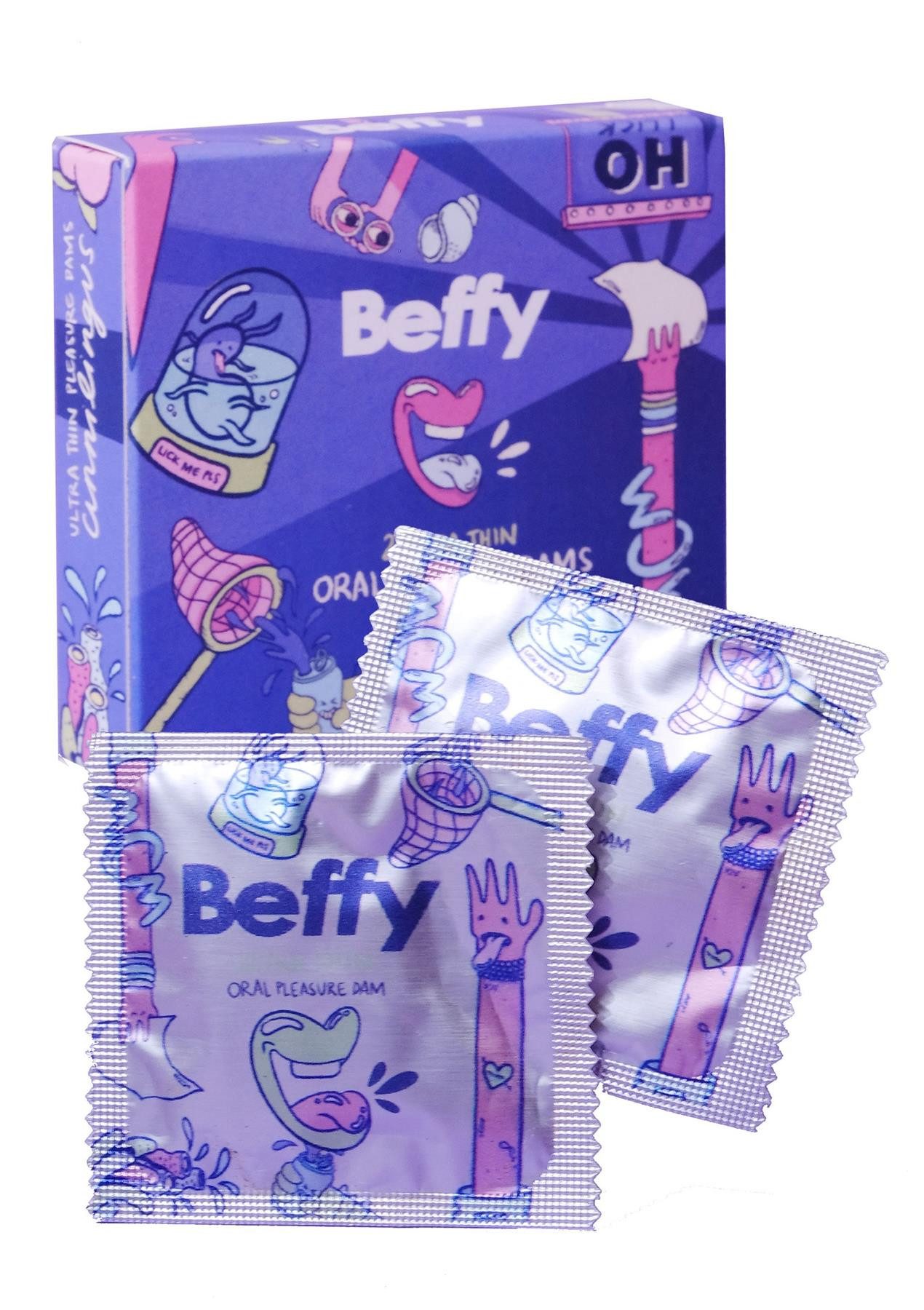 Kondome Scala Selection - Beffy Oral Dams 2pcs - -