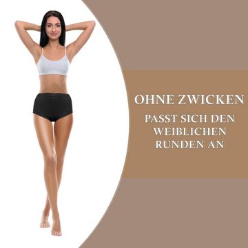 Bestlivings Hüftslip Schlüpfer 40 bis 54 (2-St) Unterhosen Damen - Unterwäsche Slip Stretch - Taillenslip