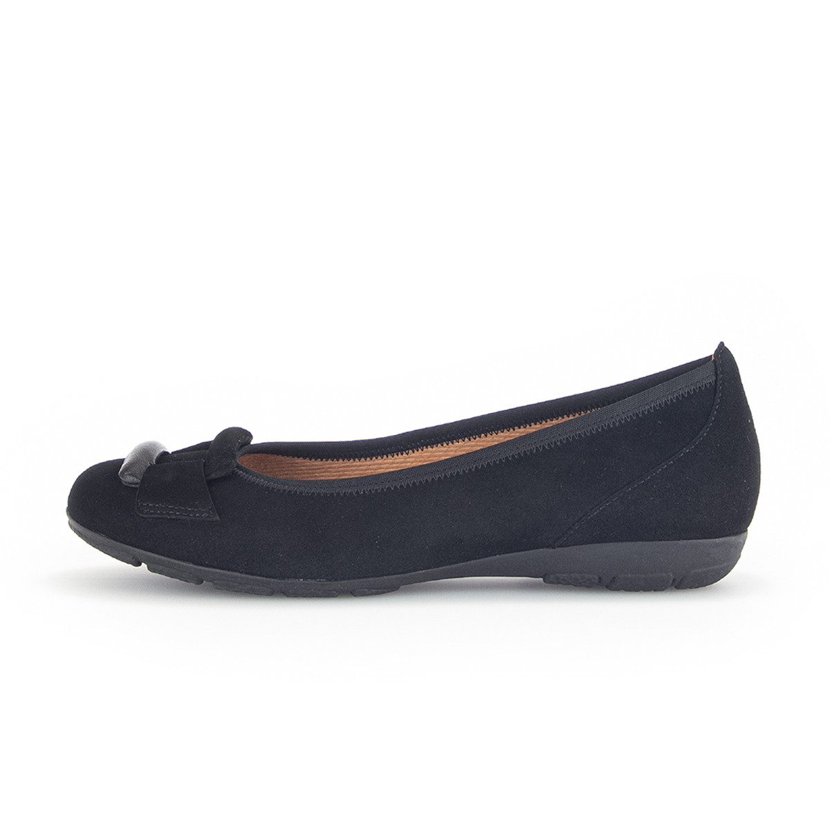 Gabor Gabor 4.166.17, Ballerina in Schwarz für Damen Ballerina