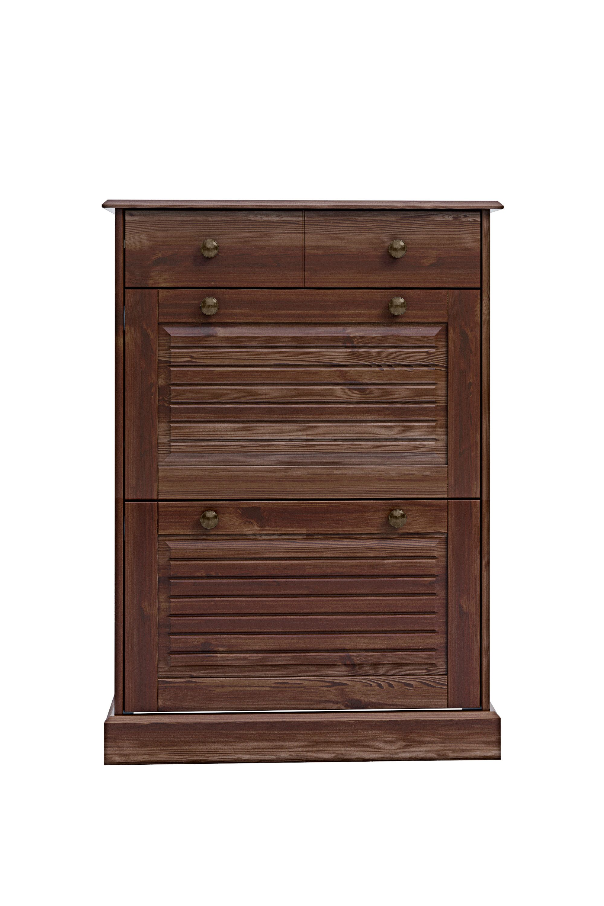 OTTO home Schuhschrank Liotta Mit 2 Klappen und 1 Schublade