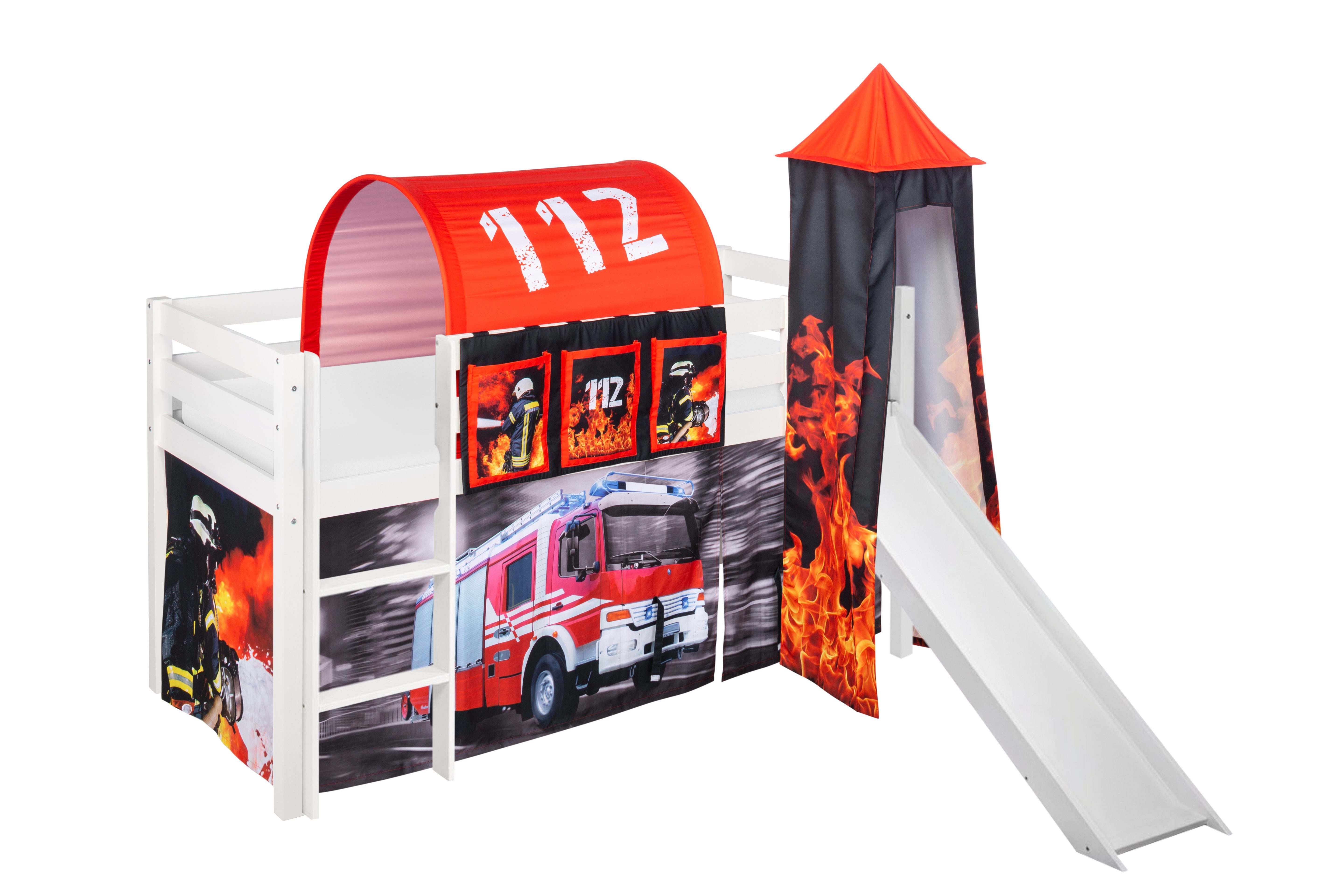 Lilokids Betttunnel LILOKIDS Tunnel Feuerwehr - für Hochbett, Spielbett und günstig online kaufen