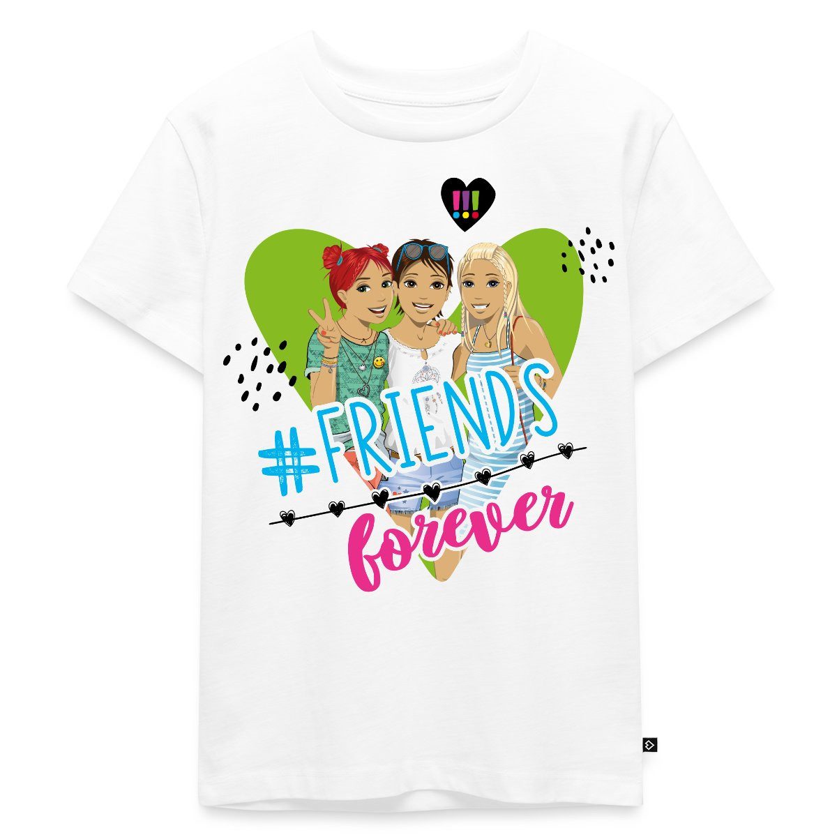 T-Shirt Die Drei Ausrufezeichen Friends Forever Kinder Premium T-Shirt