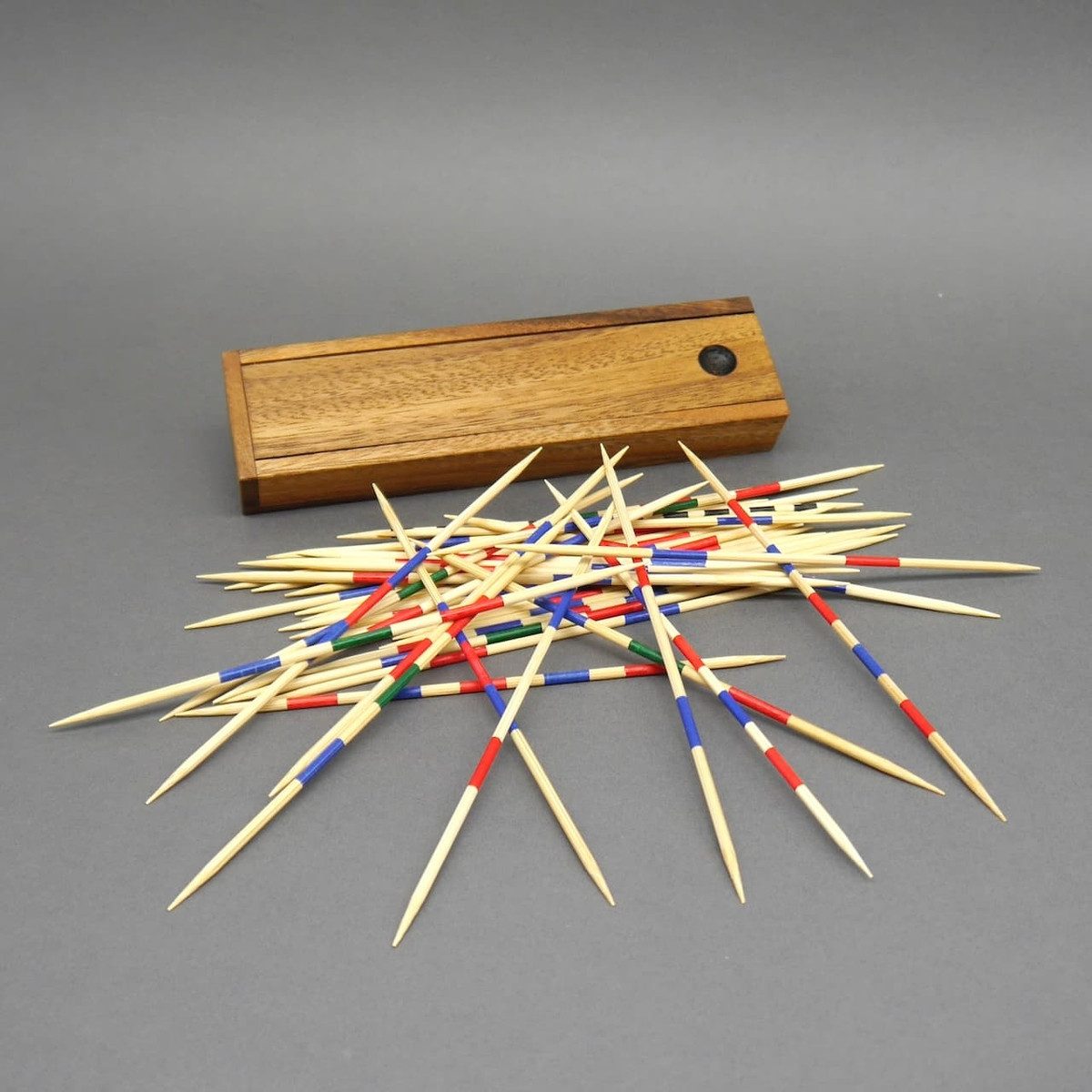 ROMBOL Denkspiele Spiel MIKADO - klassisches Geschicklichkeitsspiel, Geschicklichkeitsspiel, Holzspiel