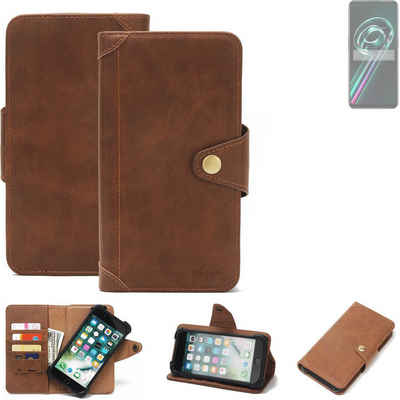 K-S-Trade Handyhülle für Realme 9 Pro Plus, Handyhülle Schutz Hülle Walletcase Bookstyle Tasche Case