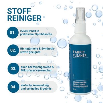 Uniters Reinigungs-Set Fabric Care, (Polsterreinigungs-Kit, 1-St., für Polstermöbel, Teppiche, Autositze & mehr), 4-tlg.