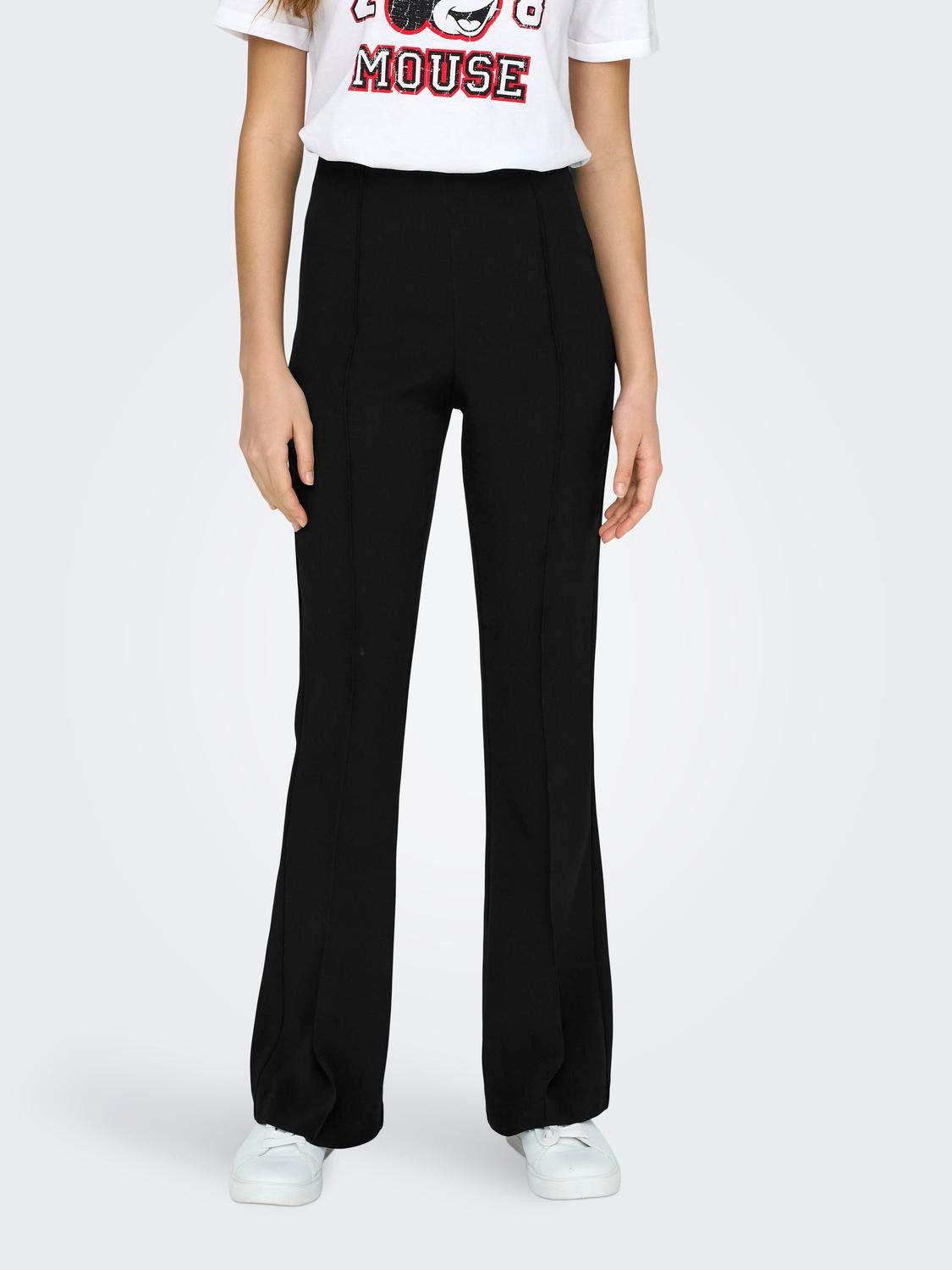 ONLY Jerseyhose ONLASTRID LIFE HW FLA PIN PANT CC TLR RP
