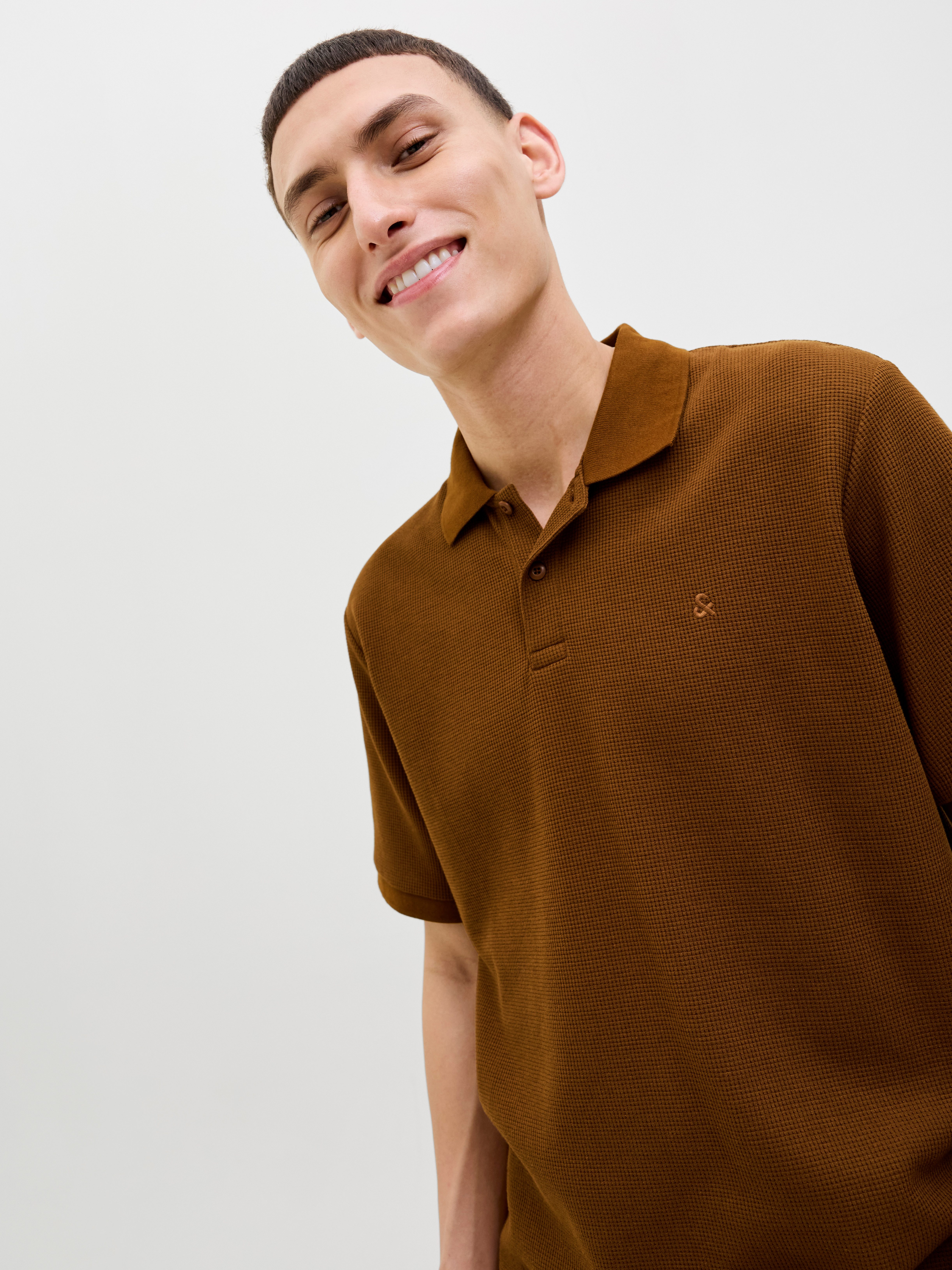 Jack & Jones Poloshirt JJEAUSTIN POLO SS NOOS mit Logo Stickerei günstig online kaufen