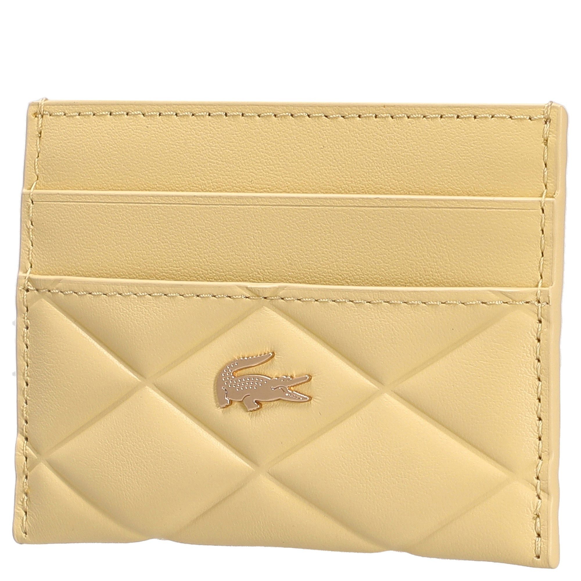 Lacoste Kartenetui Crocodelle - Geldbörse 2cc 10.5 cm (soja)