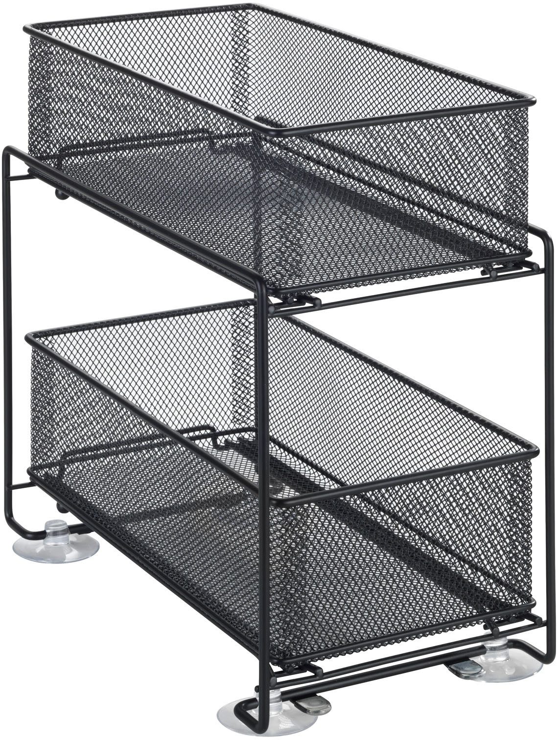 WENKO Küchenregal Modell Gioma, Schubladenregal, Organizer mit 2 Etagen, fü günstig online kaufen