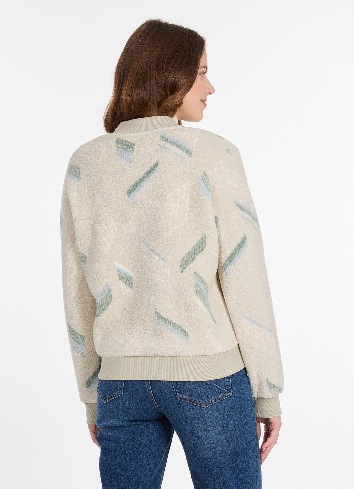 Ragwear Fleecejacke CAIRRO PRINT mit Reißverschluss, aus Kunstfaser und Fleece, Basic Passform – Bild 4 von 5