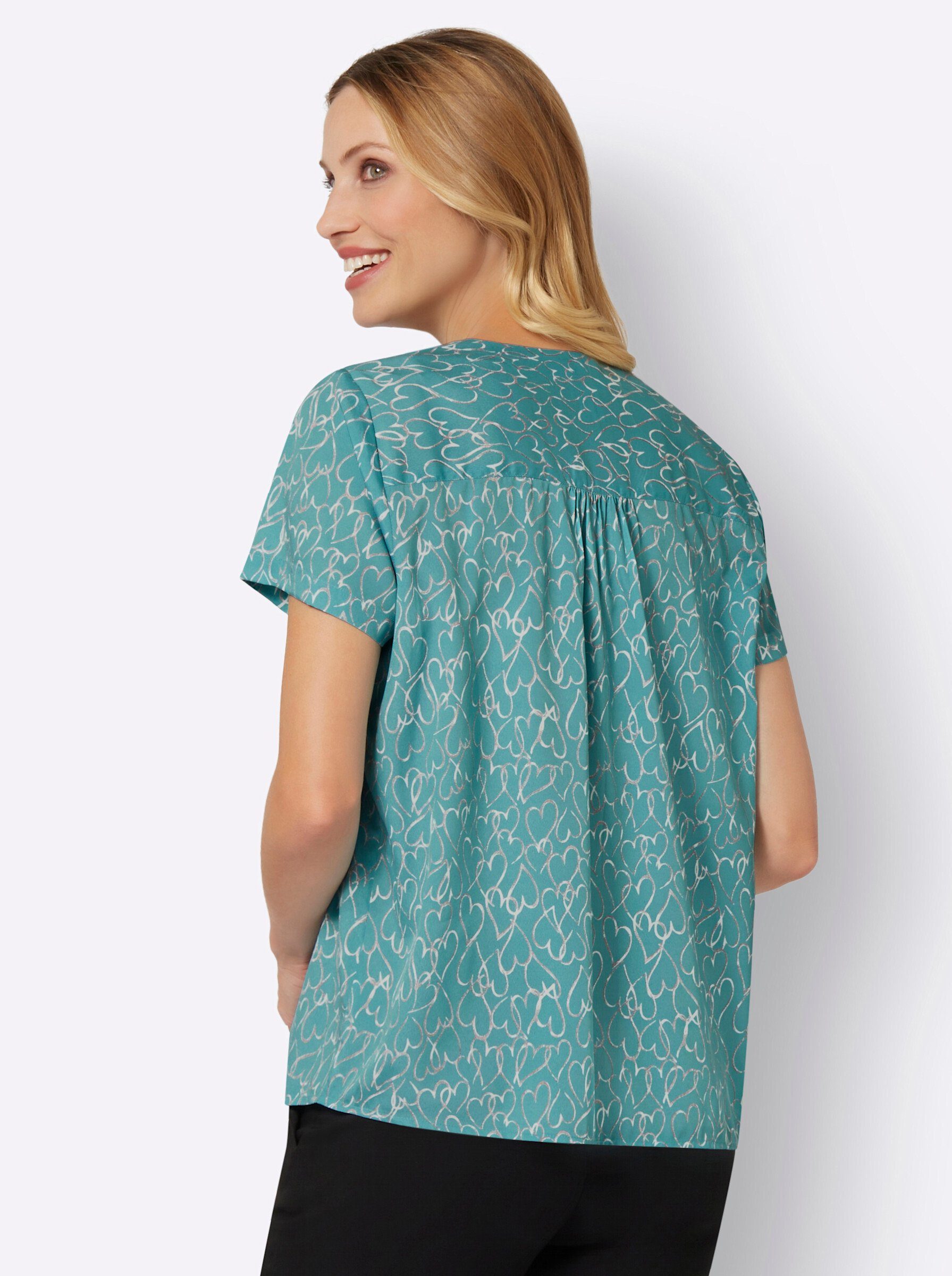 Sieh an! Klassische Bluse Schlupf-Bluse günstig online kaufen
