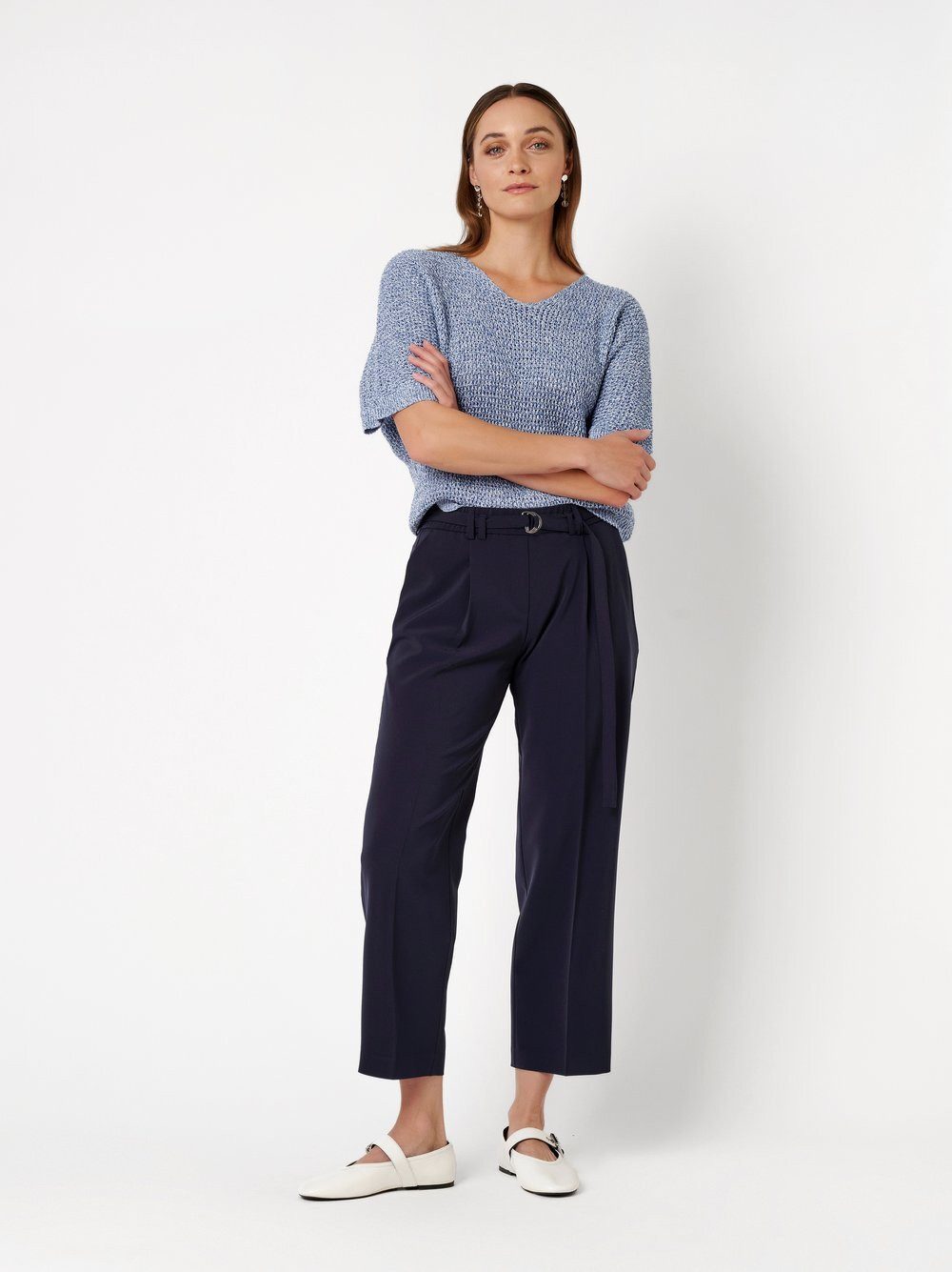 TONI Culotte Jenny 7/8 mit edlem Gürtel
