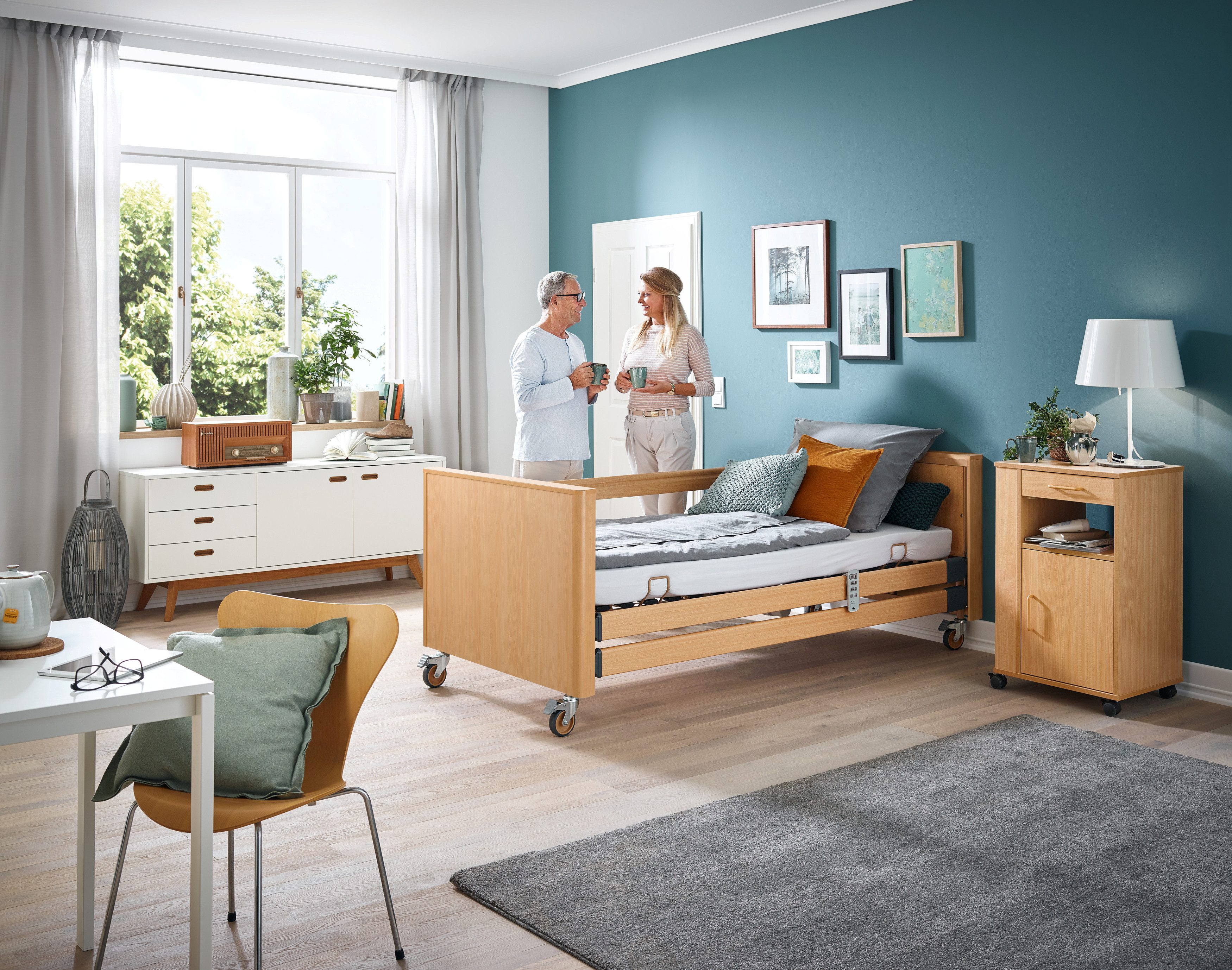 Burmeier Bett Pflegebett Dali Standard Seniorenbett günstig online kaufen