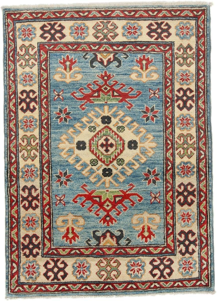 5 Orientteppich, mm Nain Orientteppich Höhe: Handgeknüpfter rechteckig, Trading, Kazak 86x118