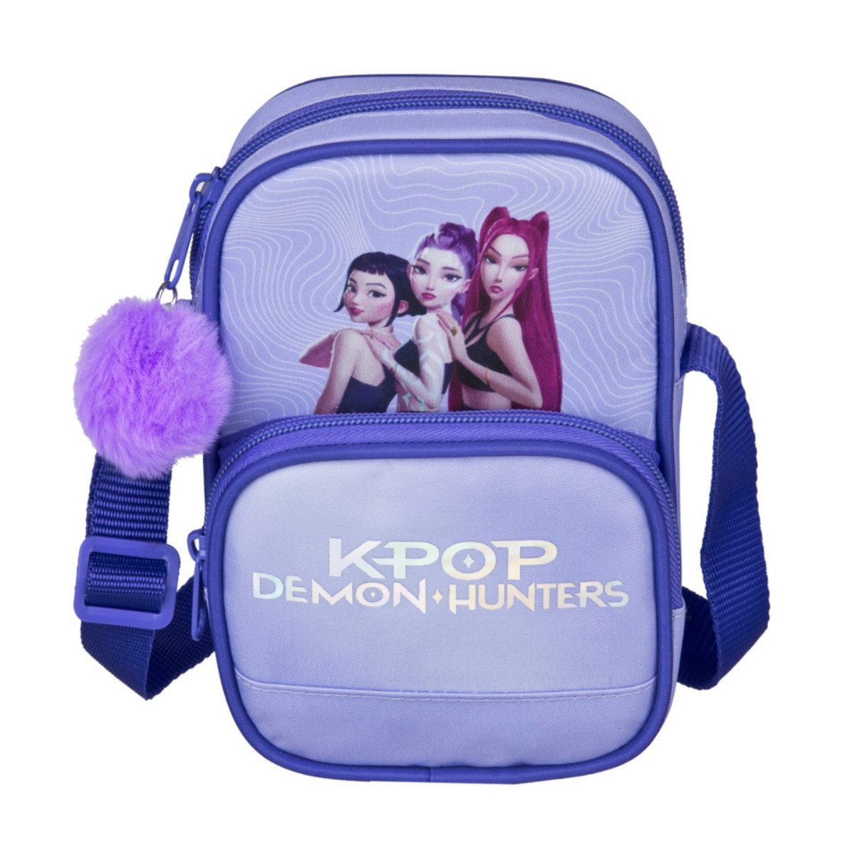 K-Pop Demon Hunters Schultertasche Kinder Tasche 19 × 12,5 × 6 cm mit Motiv und Schultergurt (1-tlg)