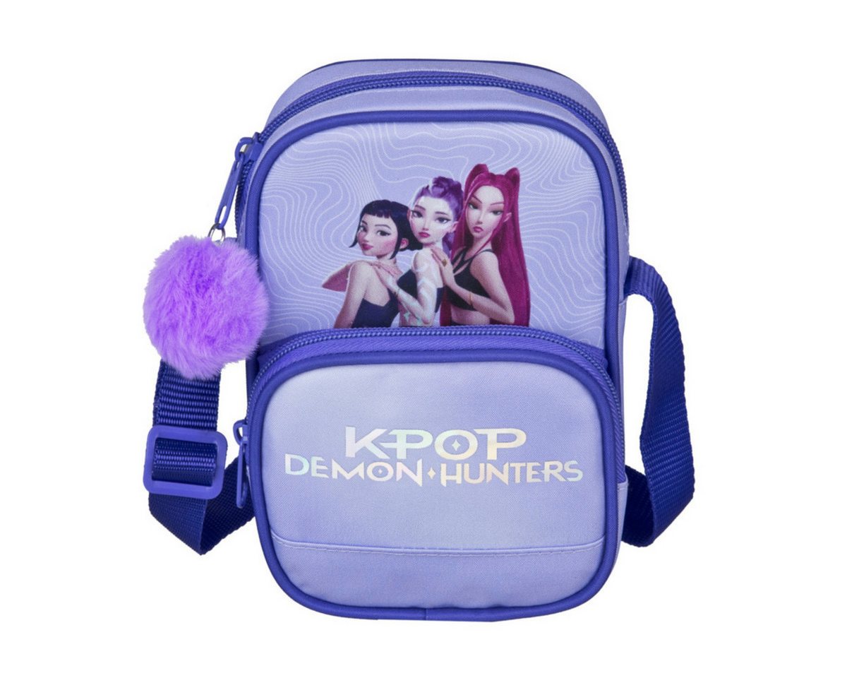 K-Pop Demon Hunters Schultertasche Kinder Tasche 19 × 12,5 × 6 cm mit Motiv und Schultergurt (1-tlg)
