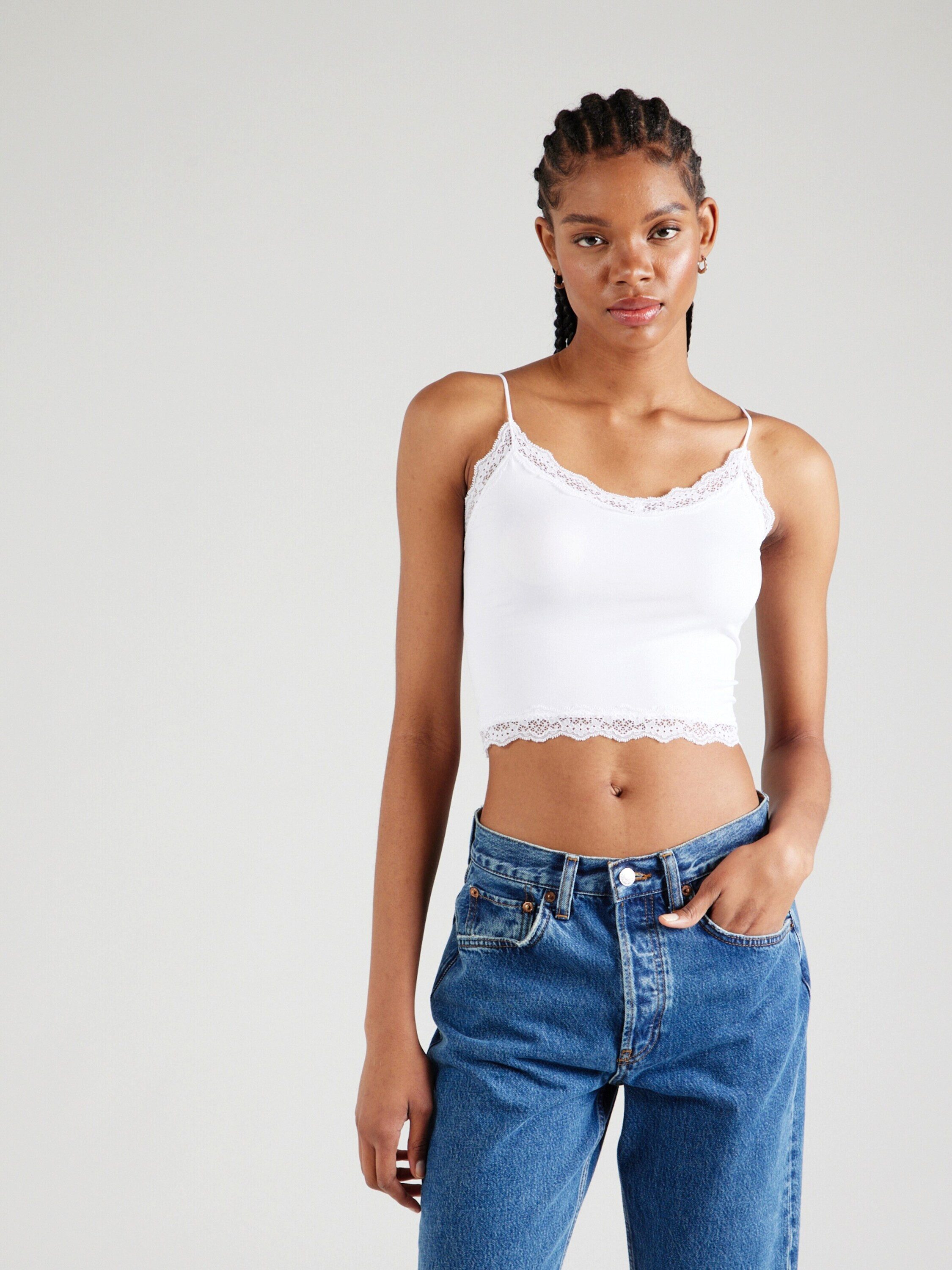 ONLY Shirttop ONLVicky (1-tlg) Spitze