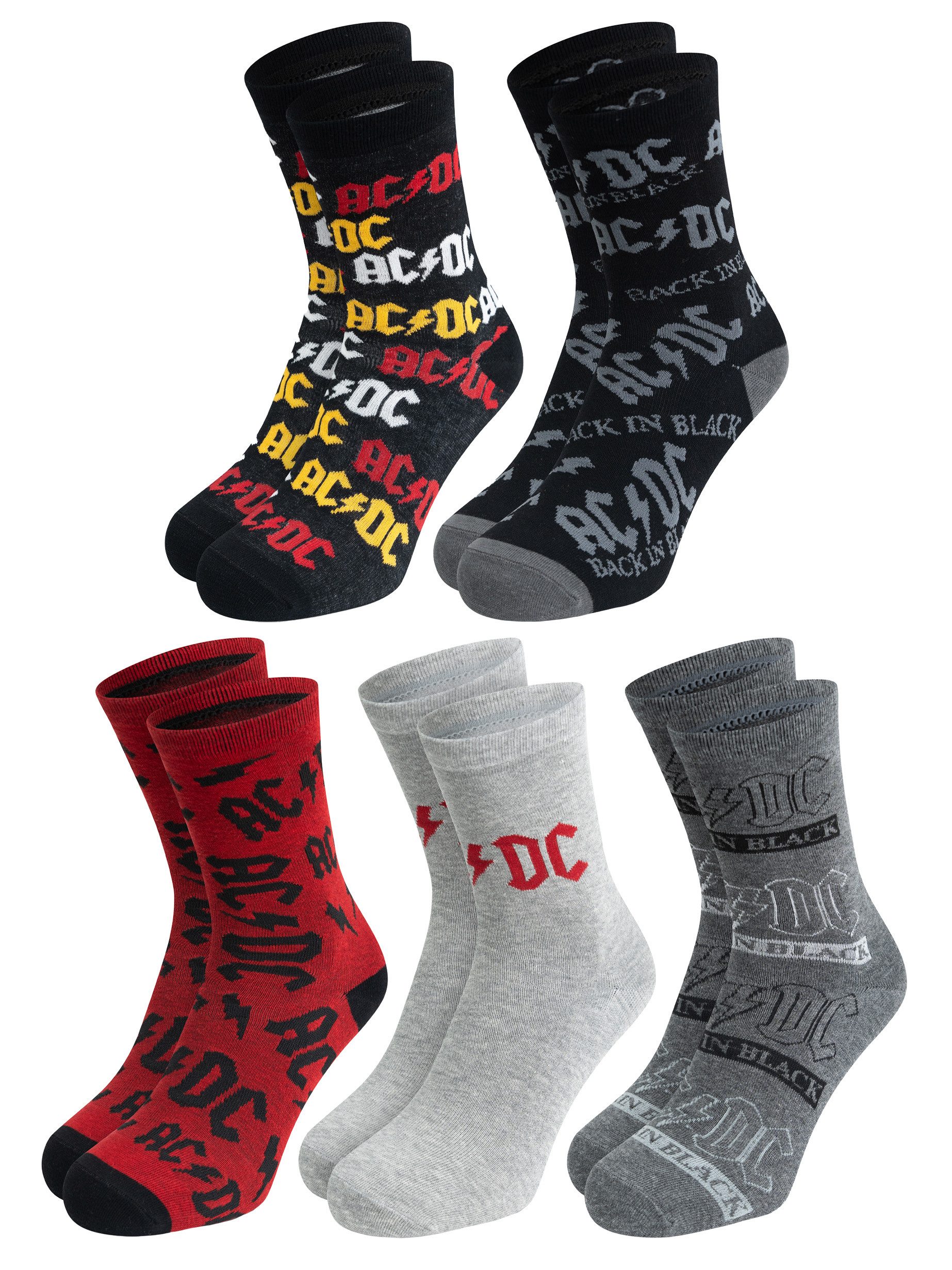 United Labels® Socken AC/DC Rockband Socken günstig online kaufen