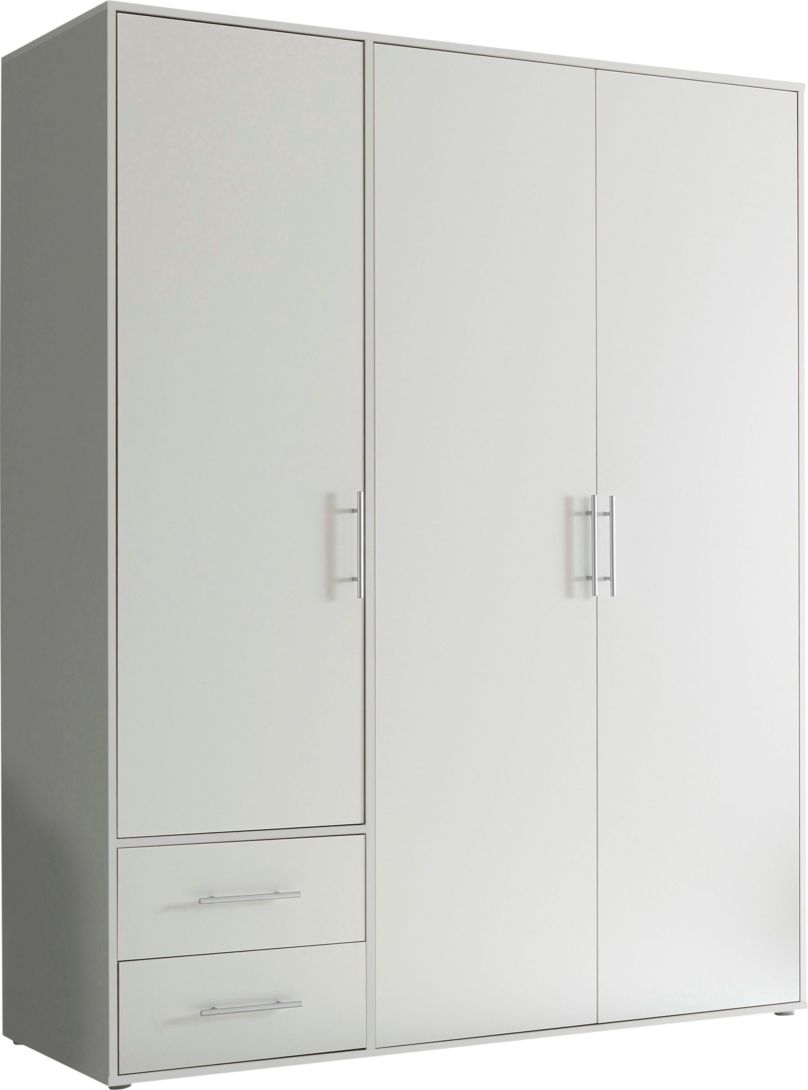 Schlafkontor Kleiderschrank Valencia Weiß / | Weiß Weiß