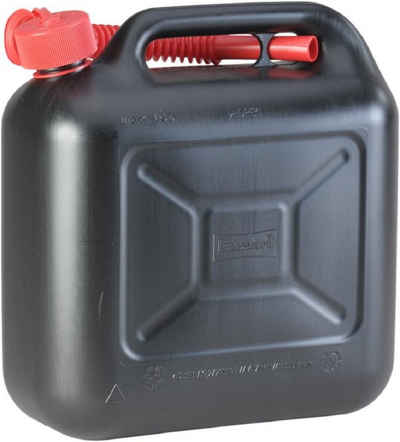 hünersdorff Benzinkanister 1 Kraftstoff-Kanister STANDARD schwarz - 10 Liter