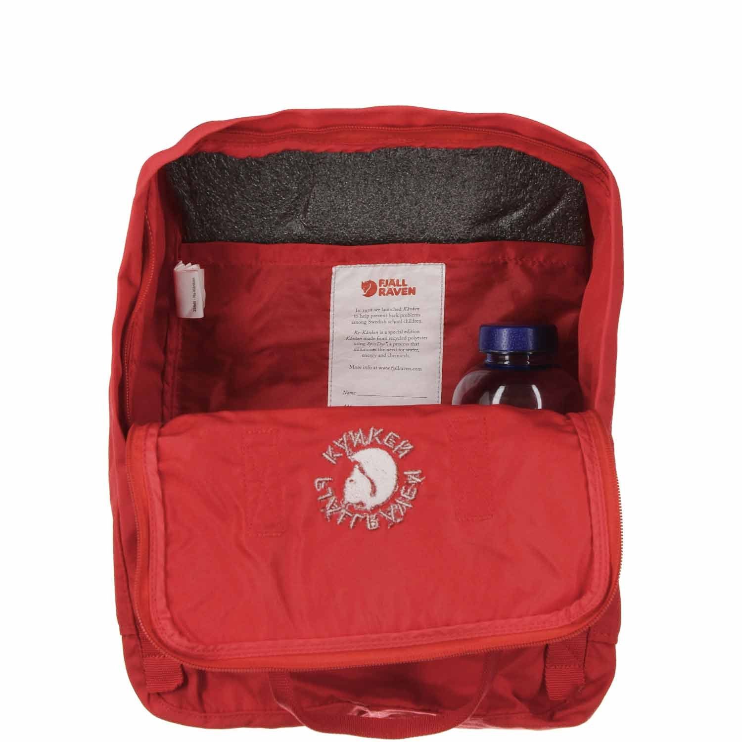 Fjällräven Freizeitrucksack Fjällräven Rucksack Re-Kanken Red (1-tlg)