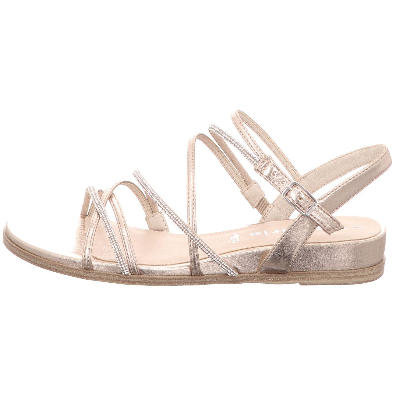 Tamaris Keilsandalette, Riemchensandale, Sommerschuh mit glizernden günstig online kaufen