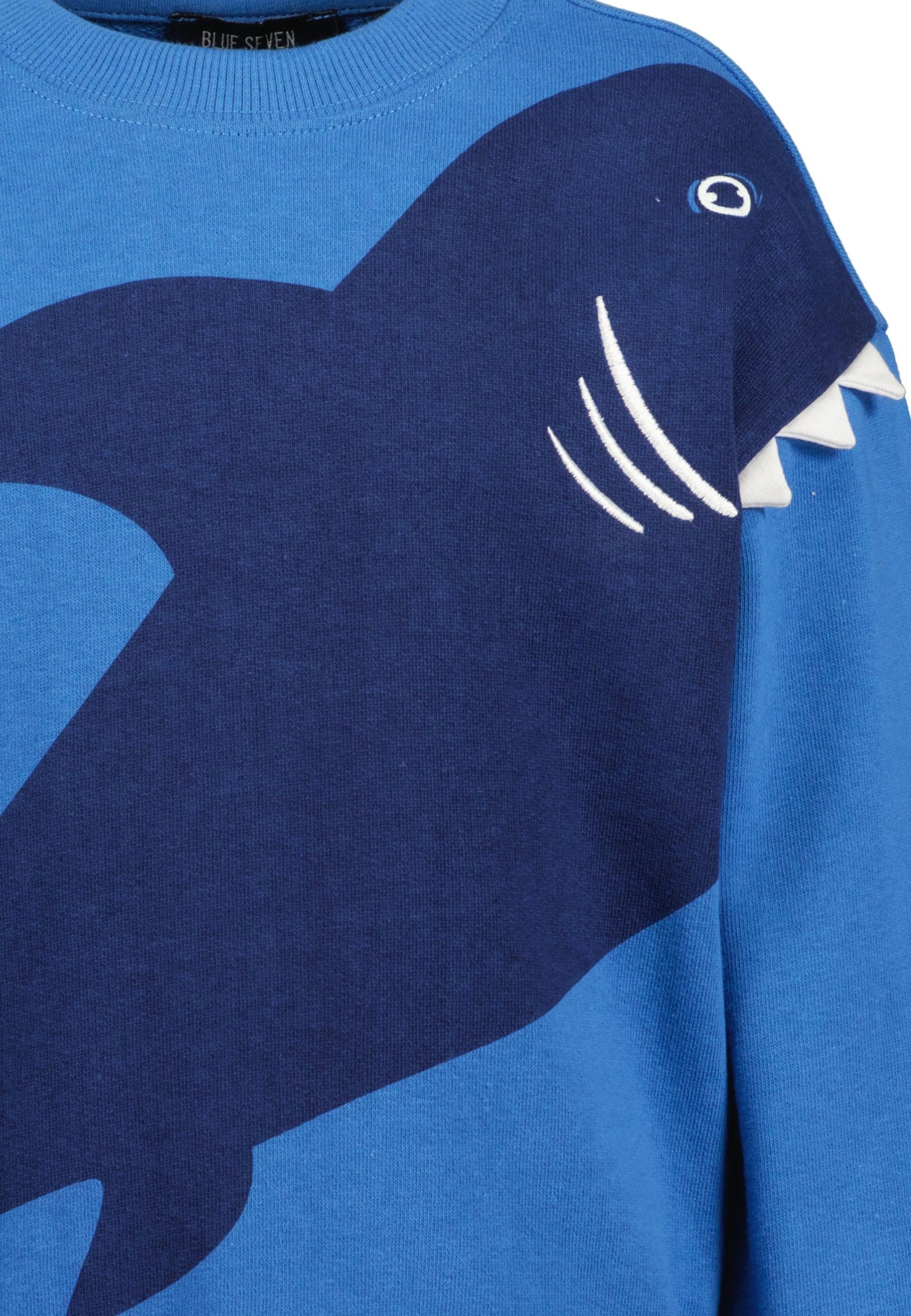 Blue Seven Sweatshirt mit cooler aufgesetzter Tasche – Bild 3 von 3