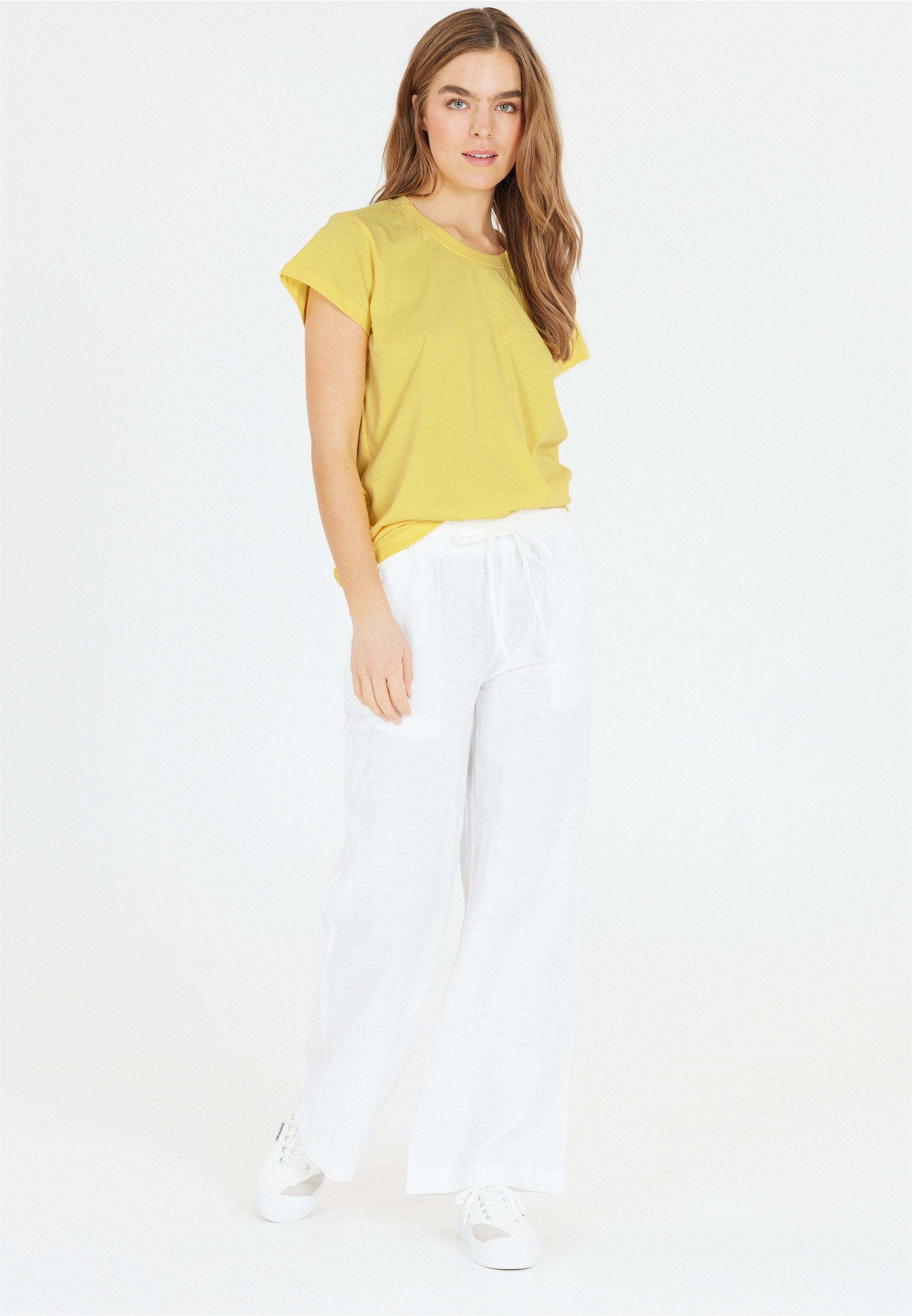 CRUZ Funktionsshirt Highmore im smarten Basic-Look aus reiner Baumwolle