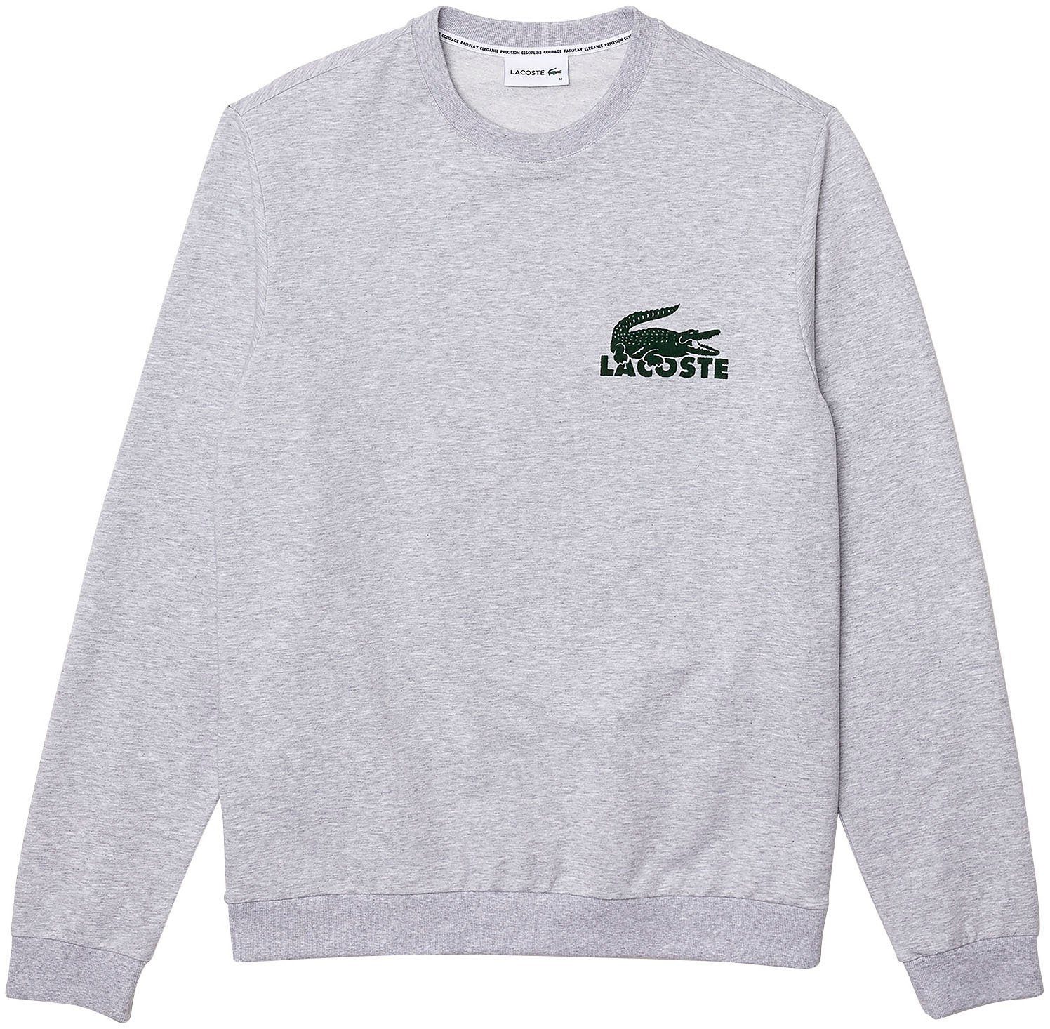 Lacoste Sweatshirt, Aus elastischer Baumwollmischung