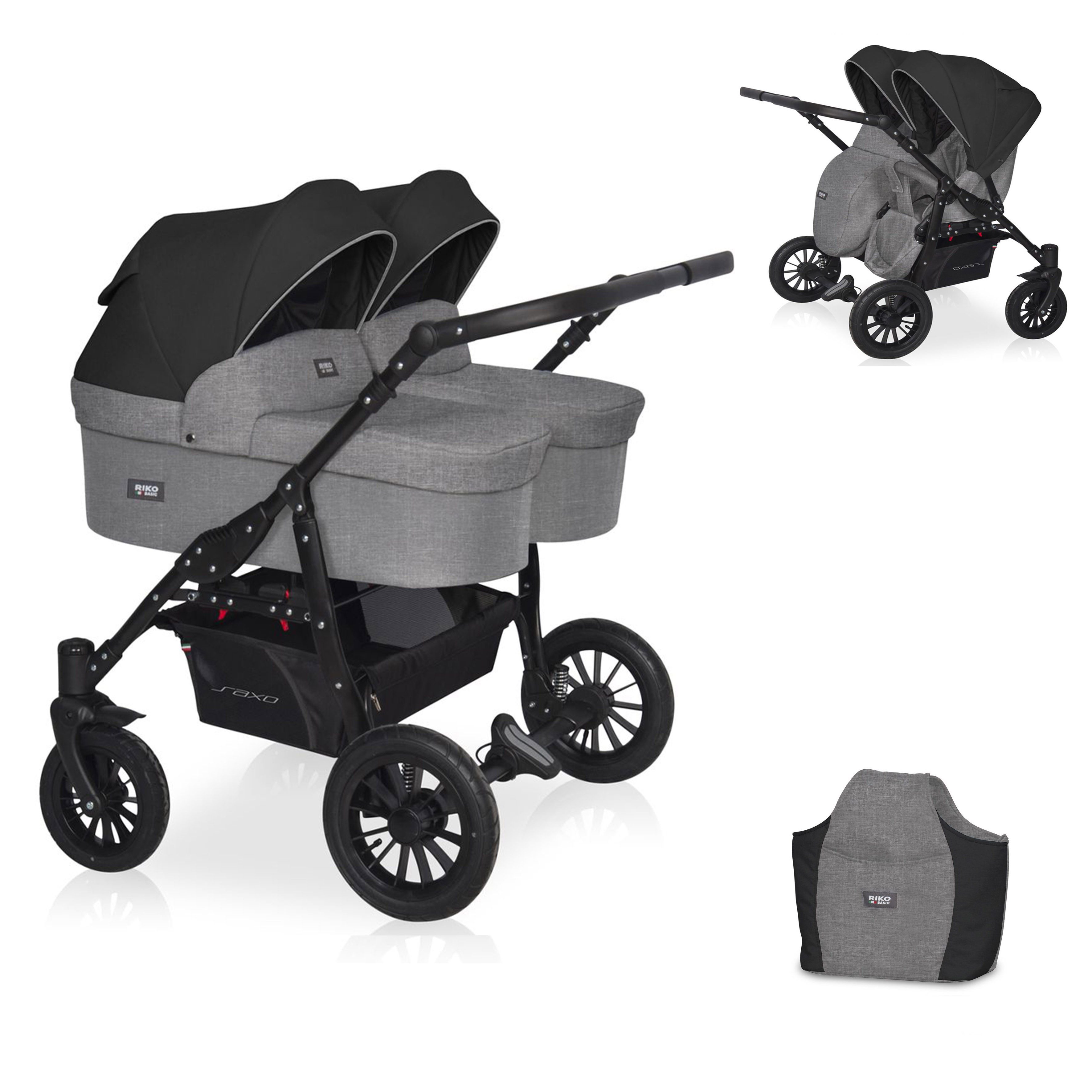 Riko 2in1 Zwillingswagen