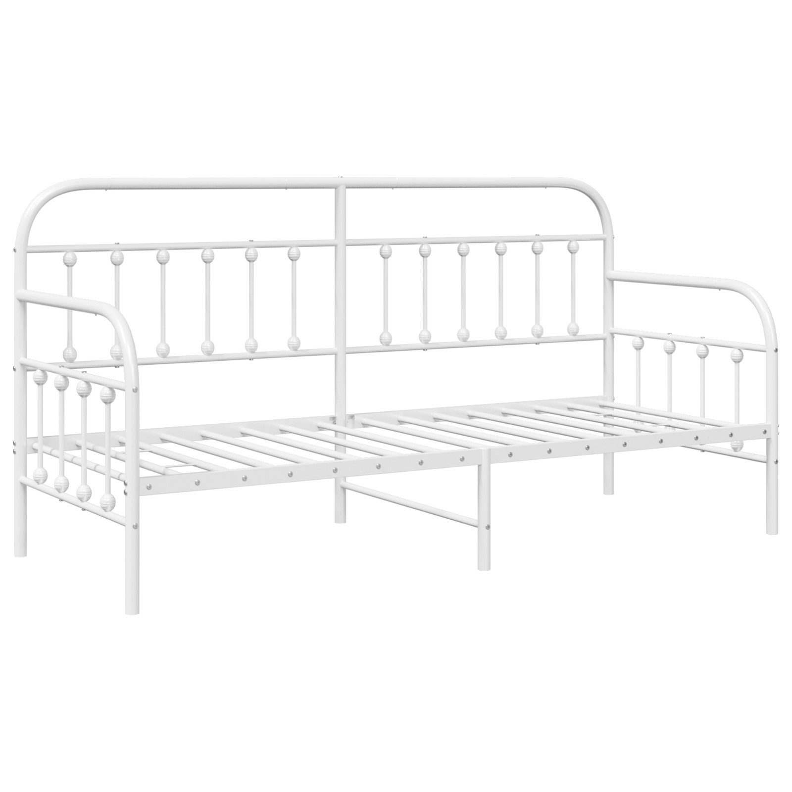 vidaXL Bett Tagesbettgestell in Weiß 75x190 günstig online kaufen