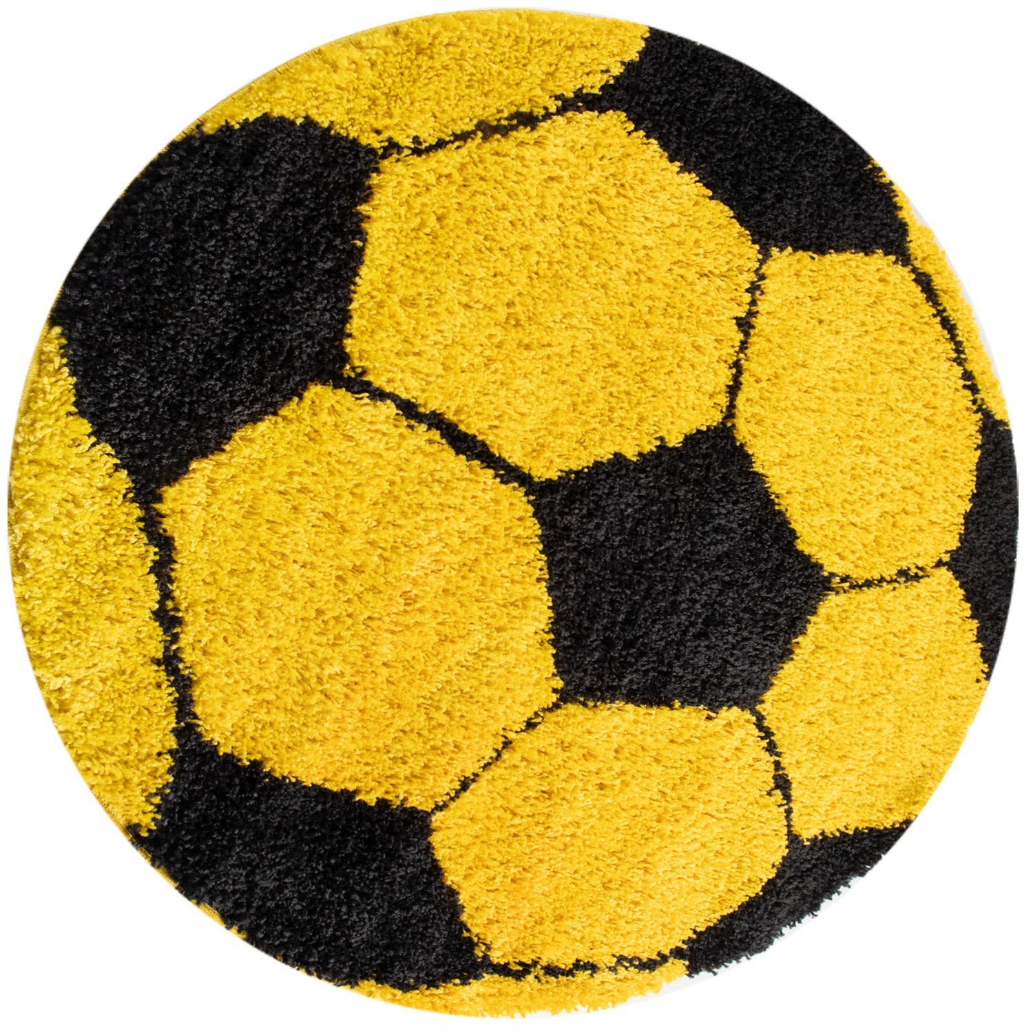 Teppium Teppich Fußball-Design, Rund, Höhe: 30 günstig online kaufen
