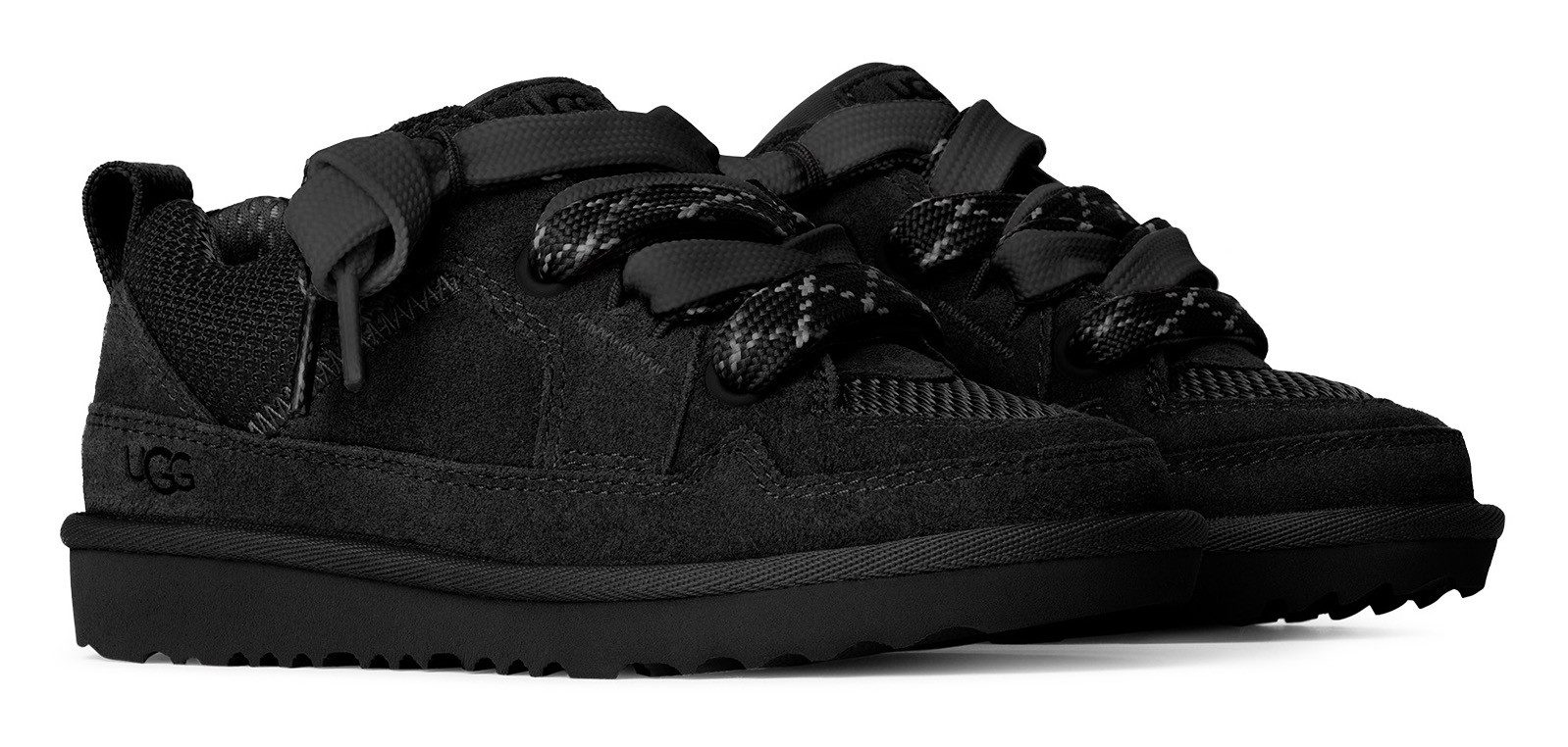 UGG LO LOWMEL Sneaker Freizeitschuh, Halbschuh, Schnürschuh mit Ziernähten