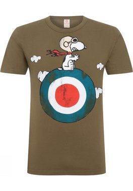 LOGOSHIRT T-Shirt Peanuts - Snoopy mit lizenziertem Print