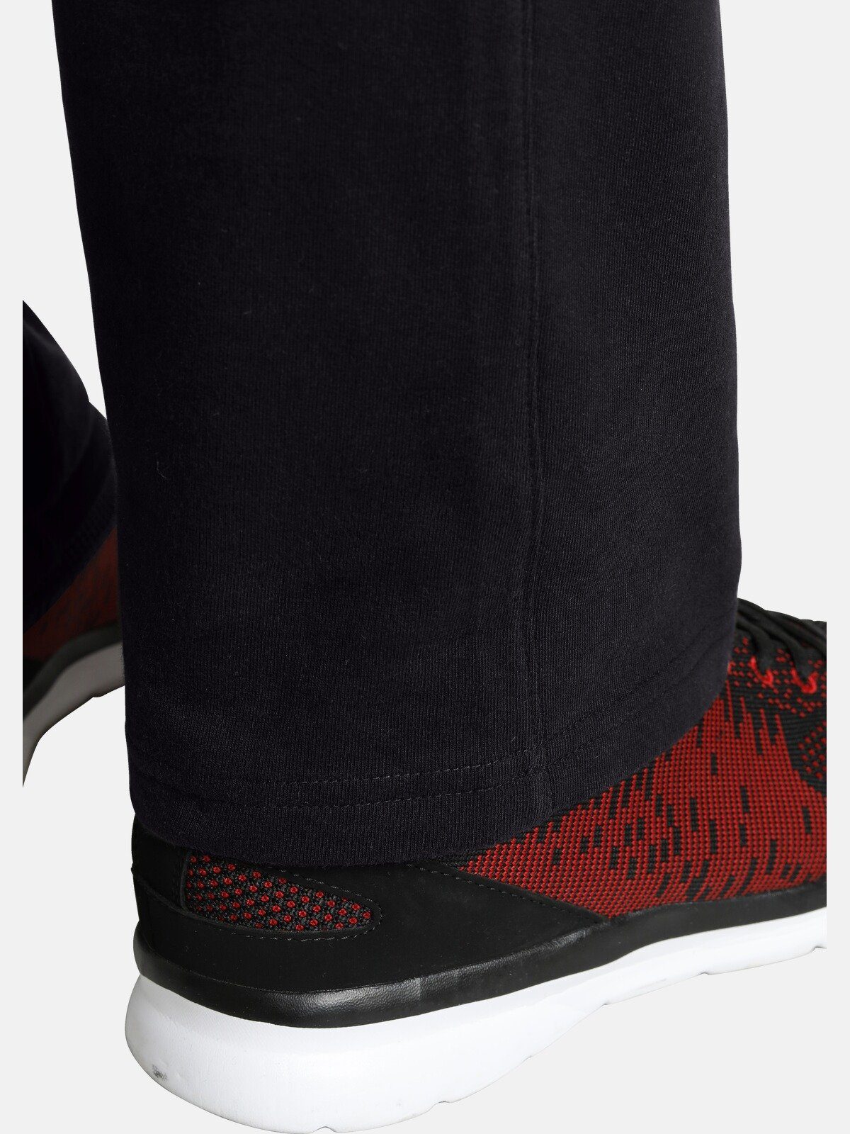 Jan Vanderstorm Taschen Jogginghose (2er-Pack) seitliche NARVE schwarz