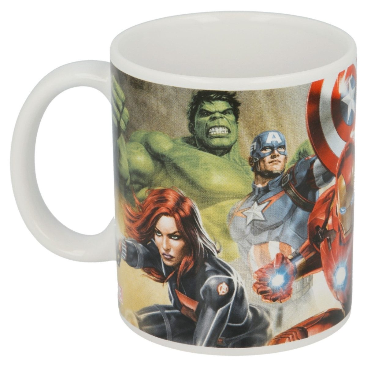 Storline Tasse Marvel Avengers Tasse 325ml Keramikbecher im Box Fanartikel TV-Serie, Keramik