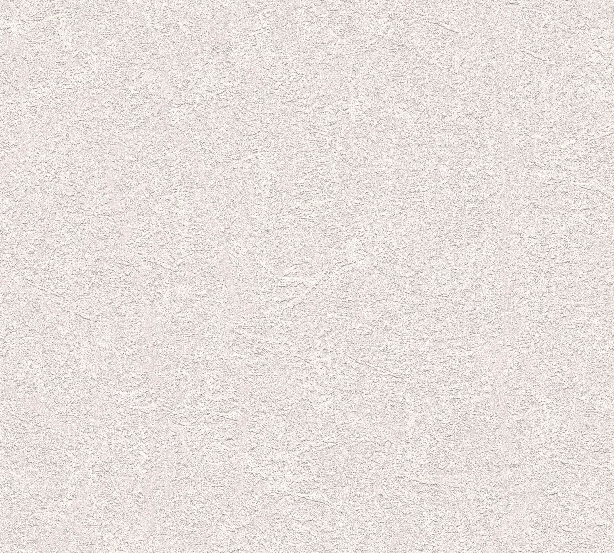 Einfarbig walls hellgrau/beige Tapete Vliestapete Putzoptik Flavour, Création einfarbig, uni, A.S. living