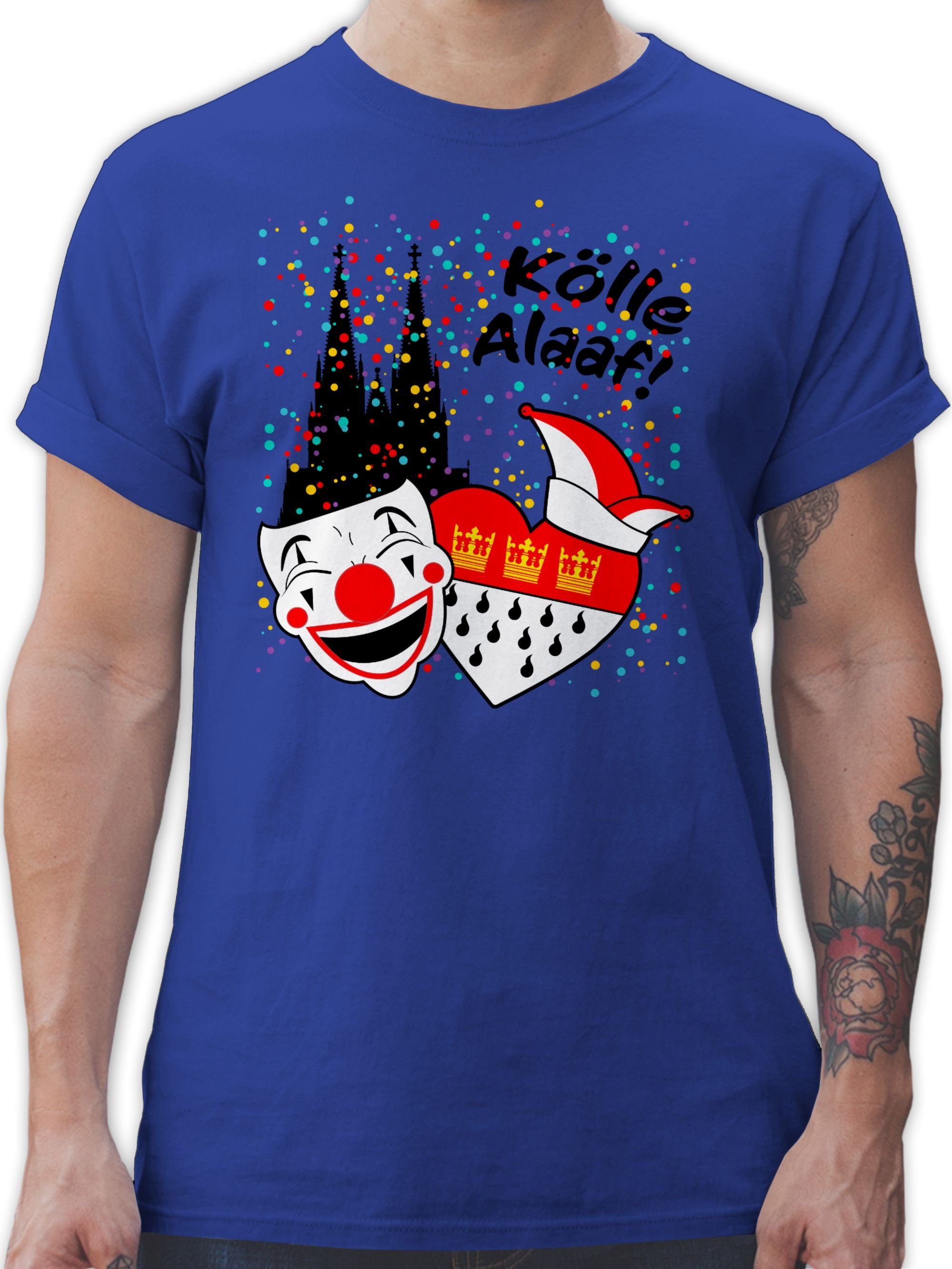 Shirtracer T-Shirt Kölle Alaaf Kostüm Köln günstig online kaufen