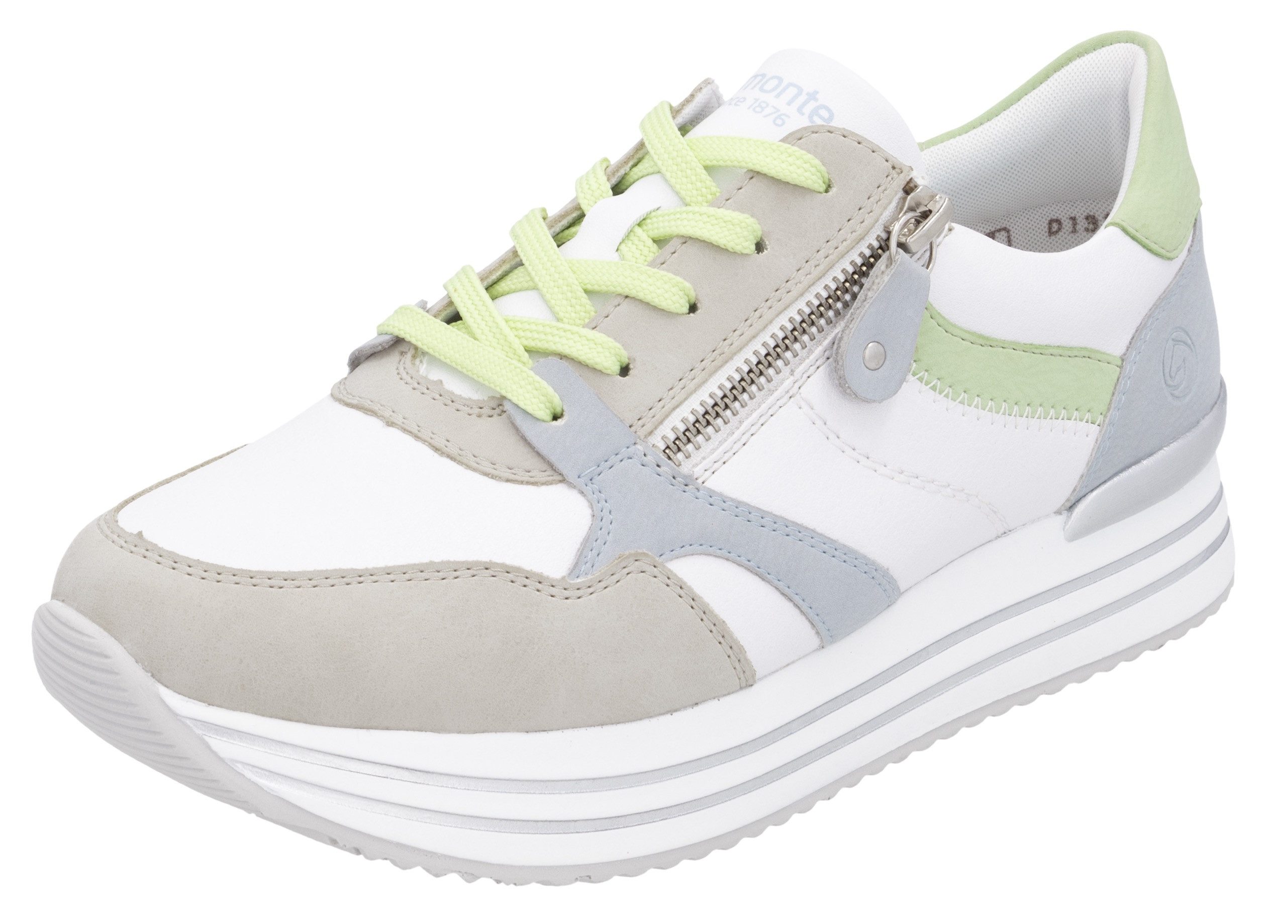 Remonte Plateausneaker, Freizeitschuh, Halbschuh, Schnürschuh mit günstig online kaufen