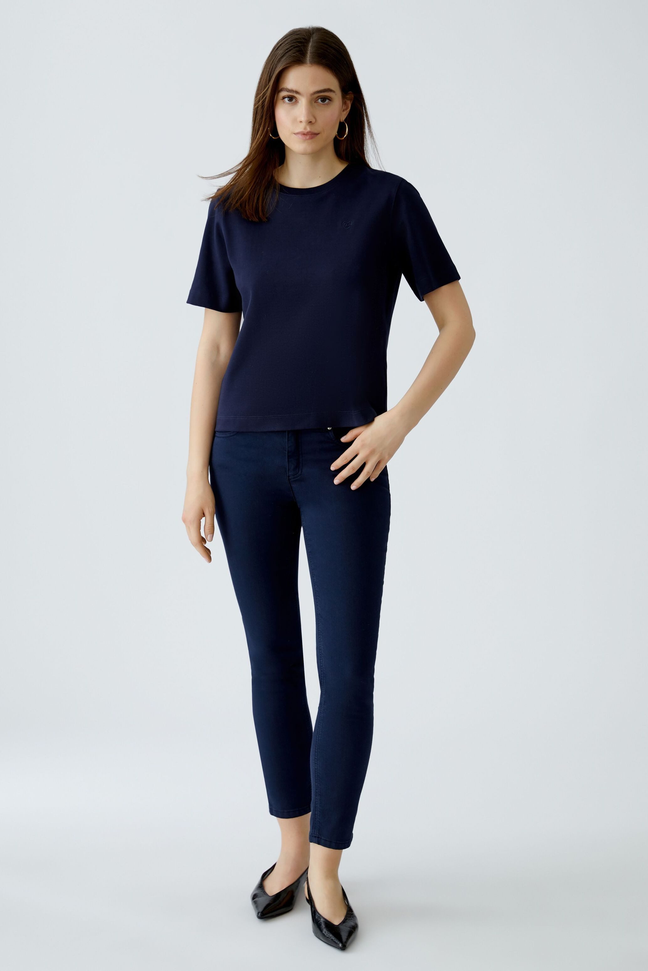 Oui T-Shirt SVEHA reine Baumwolle
