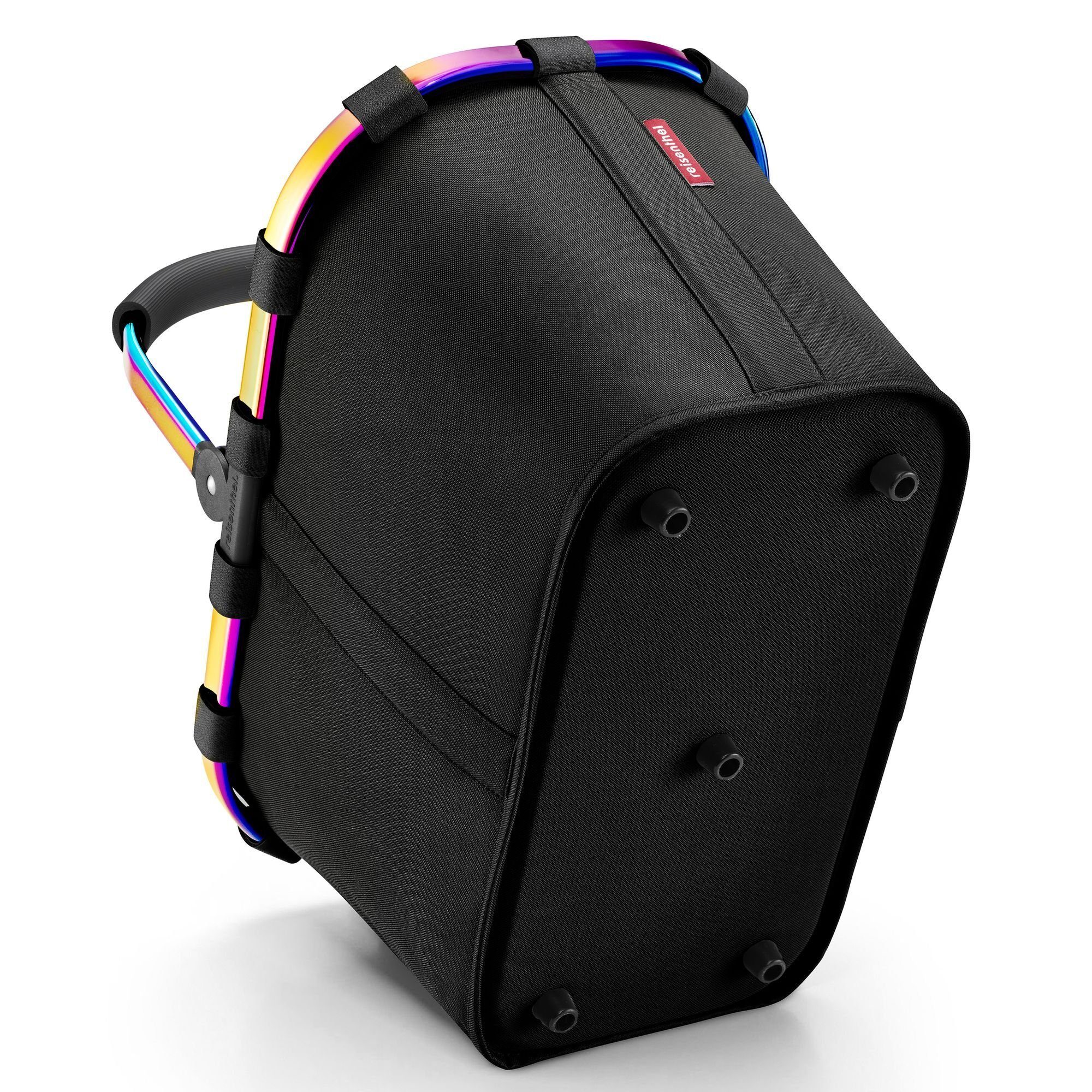 REISENTHEL® Shopper Carrybag, PET frame black rainbow