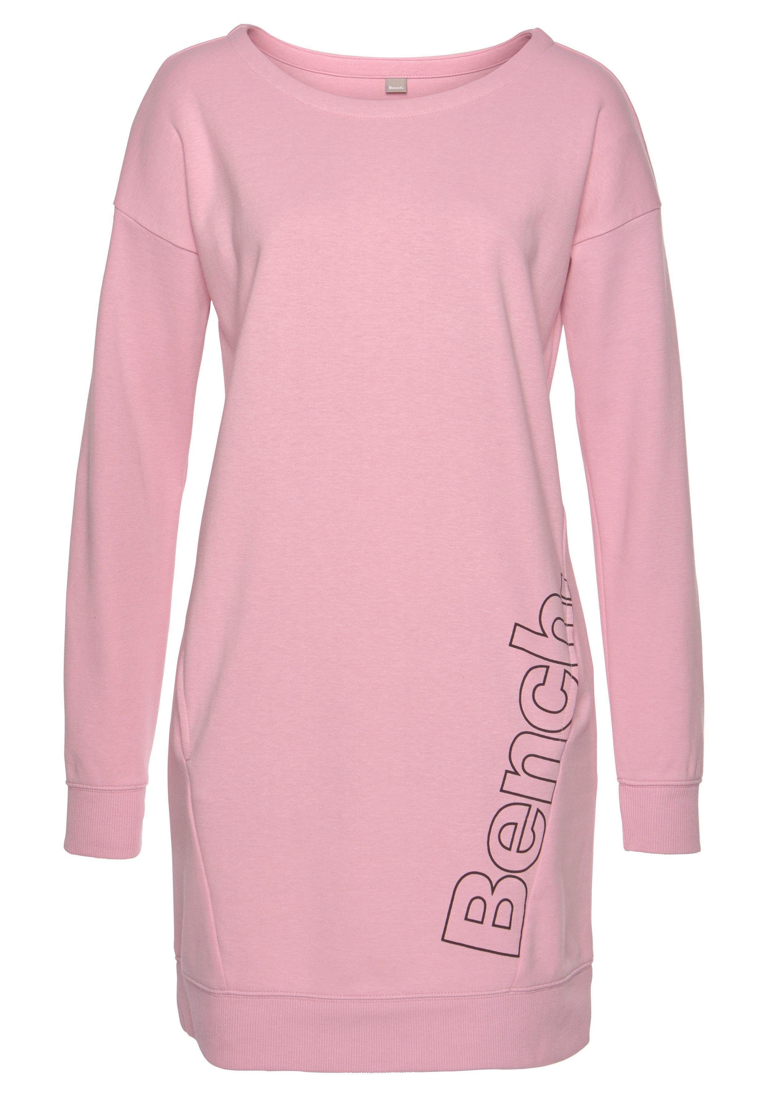 Bench. Loungewear Sweatkleid mit seitlichem Logoprint, Loungewear