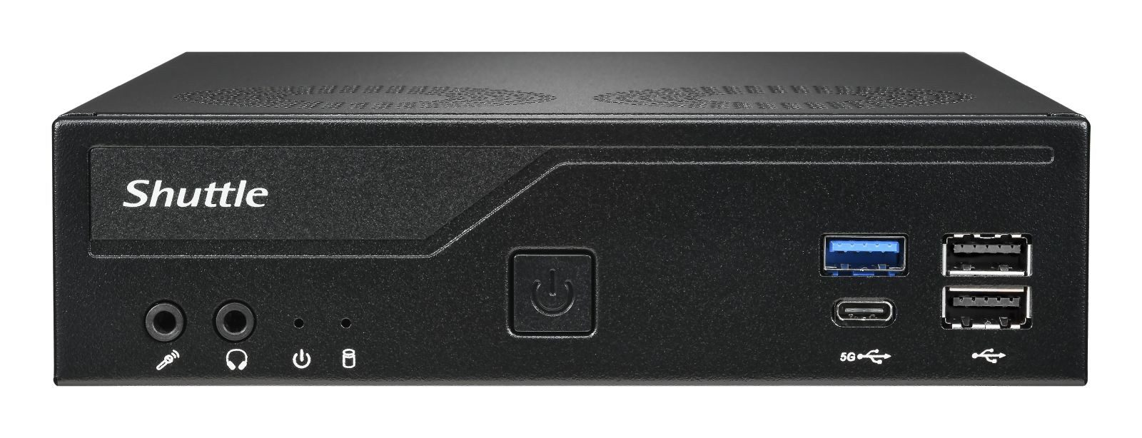 Shuttle XP slim Slim PC DH610V2 Barebone mit 8 GB DDR5 inklusive, Aktionsbu... PC-Arbeitsspeicher (Kopfhörerbuchse)