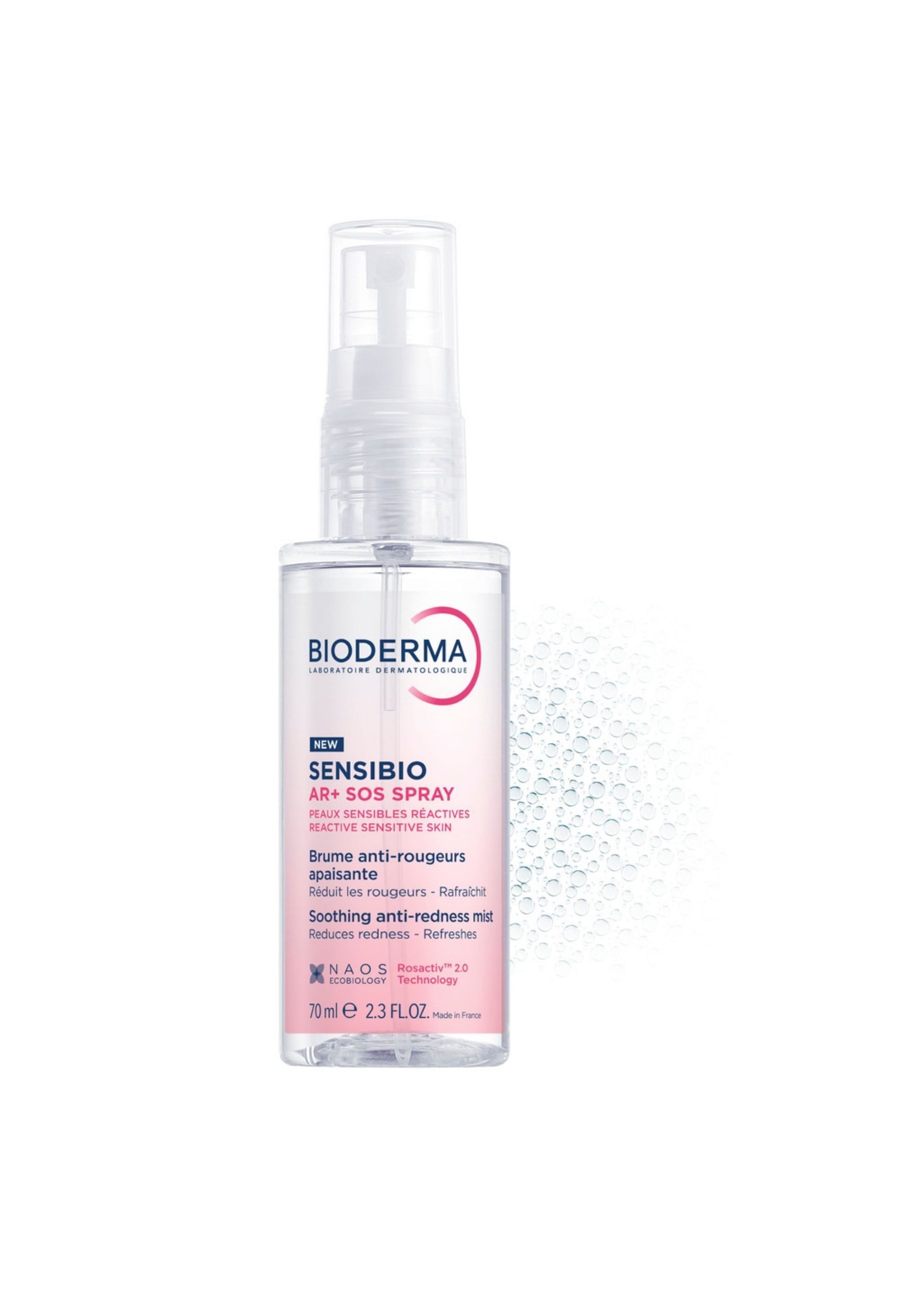 Bioderma Gesichts- und Körperspray Sensibio AR+ SOS Spray -, 1-tlg., reduziert sofort Rötungen