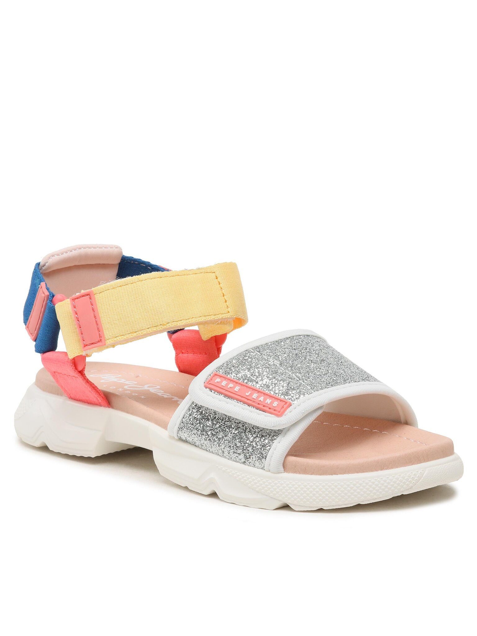 Pepe Jeans Sandalen Ventura Sandal G PGS90190 Silver 934 Sandale