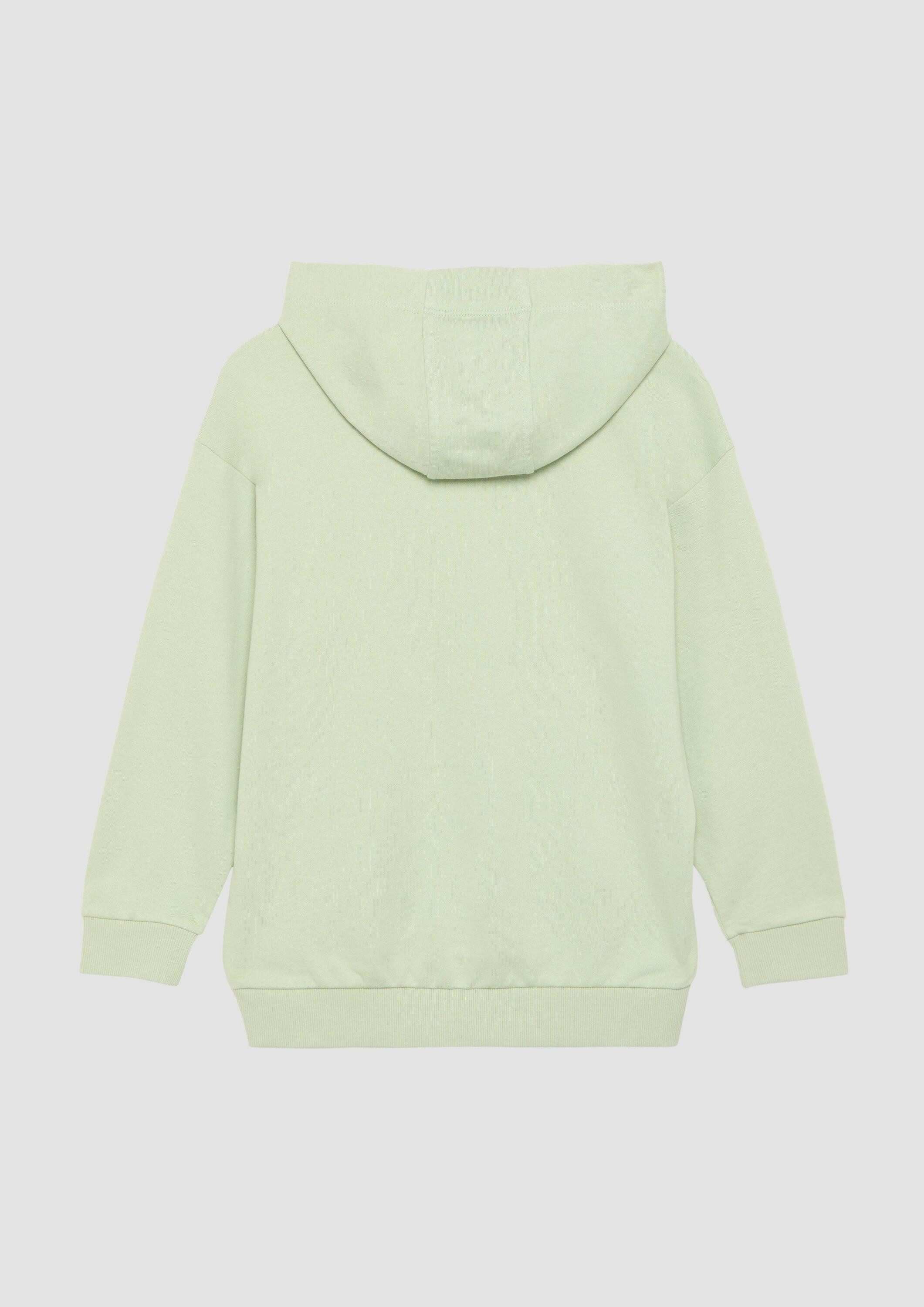 s.Oliver Sweatshirt Sweatshirt Oversized Hoodie mit Frontprint günstig online kaufen