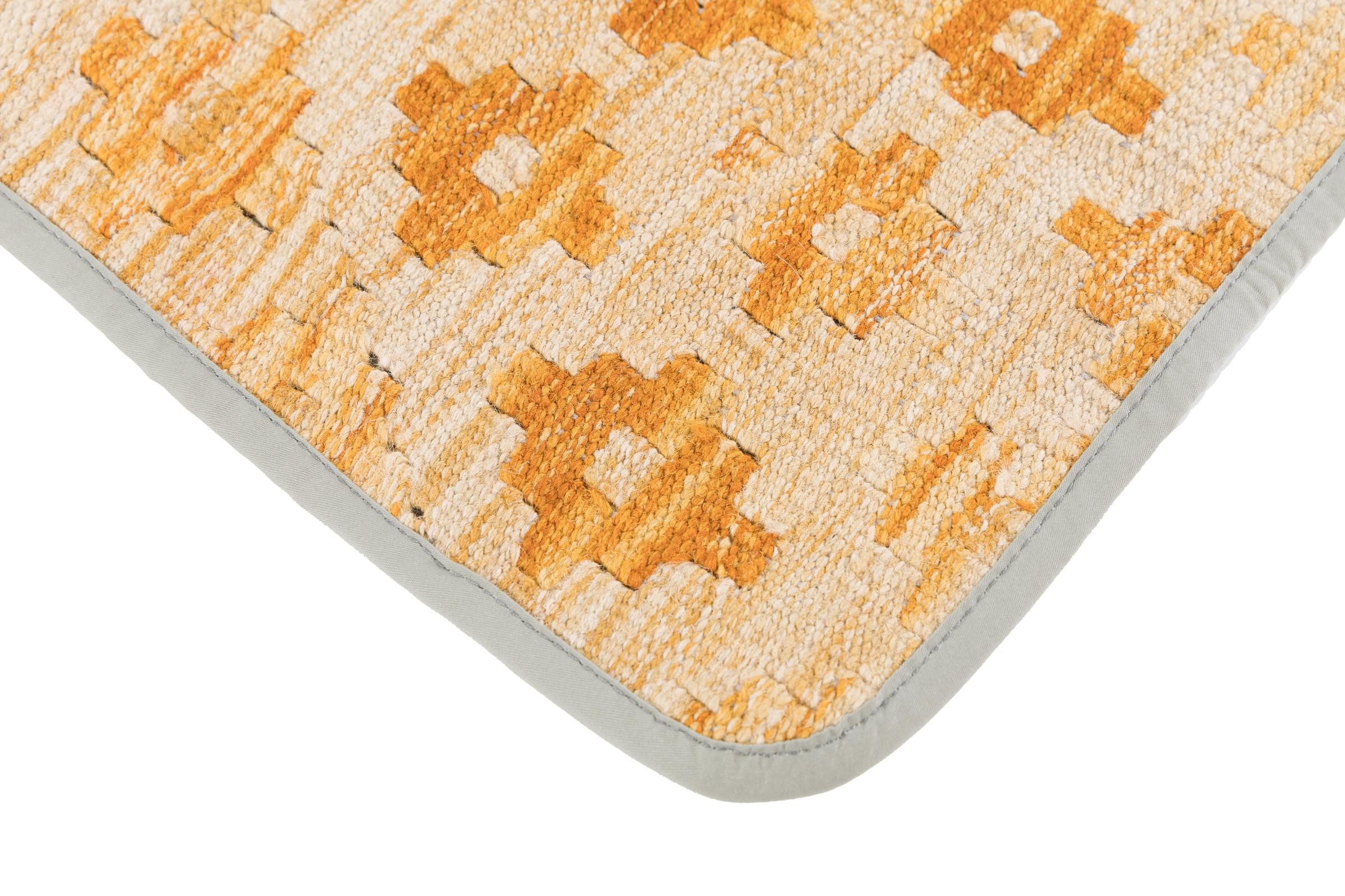 Nain Trading Orientteppich Kelim Afghan Kissenbezug 45x45 Handgewebter Orientteppich Quadratisch, quadratisch, Höhe: 5 mm
