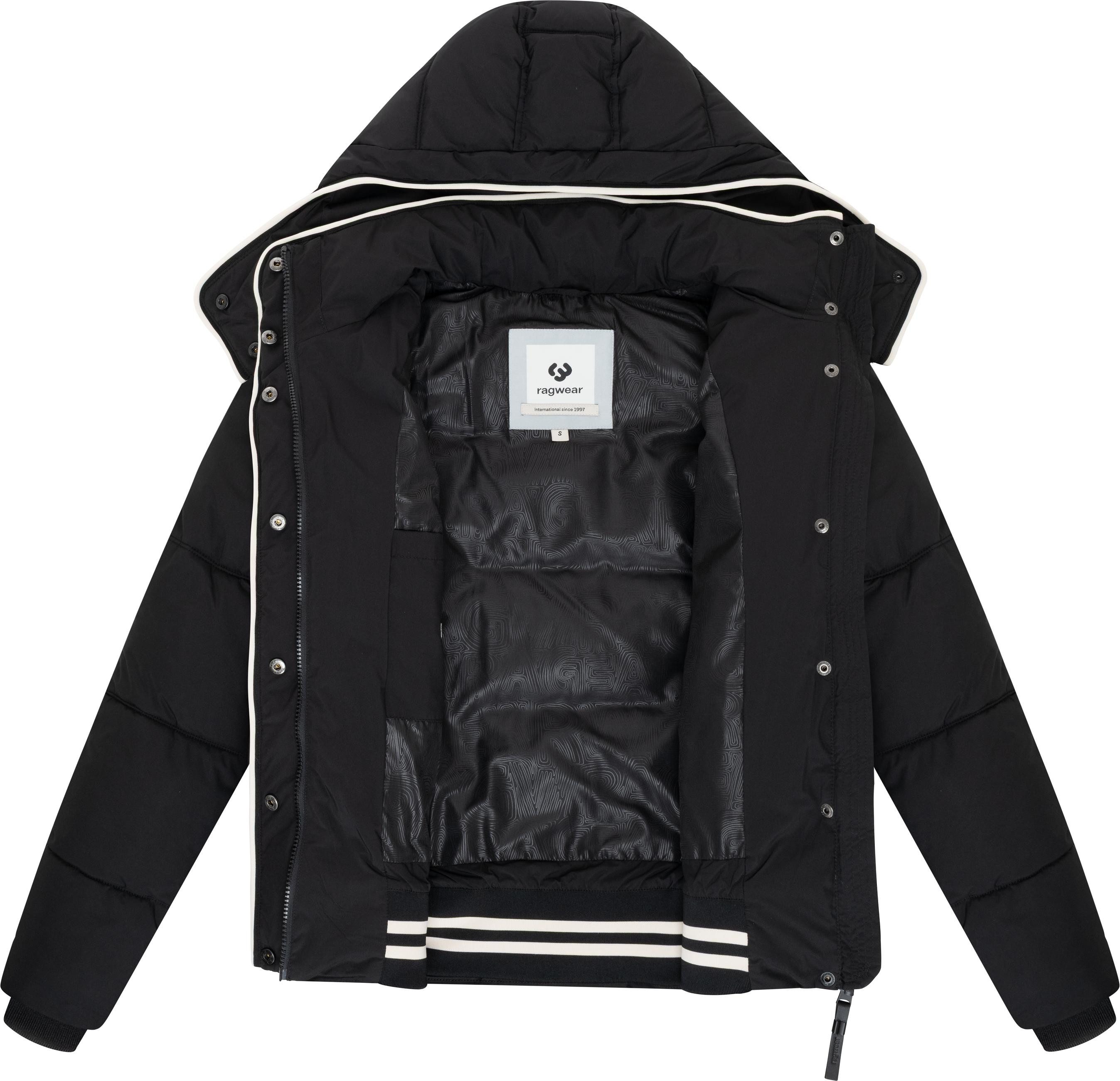 Ragwear Winterjacke Gleama YOUMODO Wasserdichte Damen Steppjacke mit abnehmbarer Kapuze