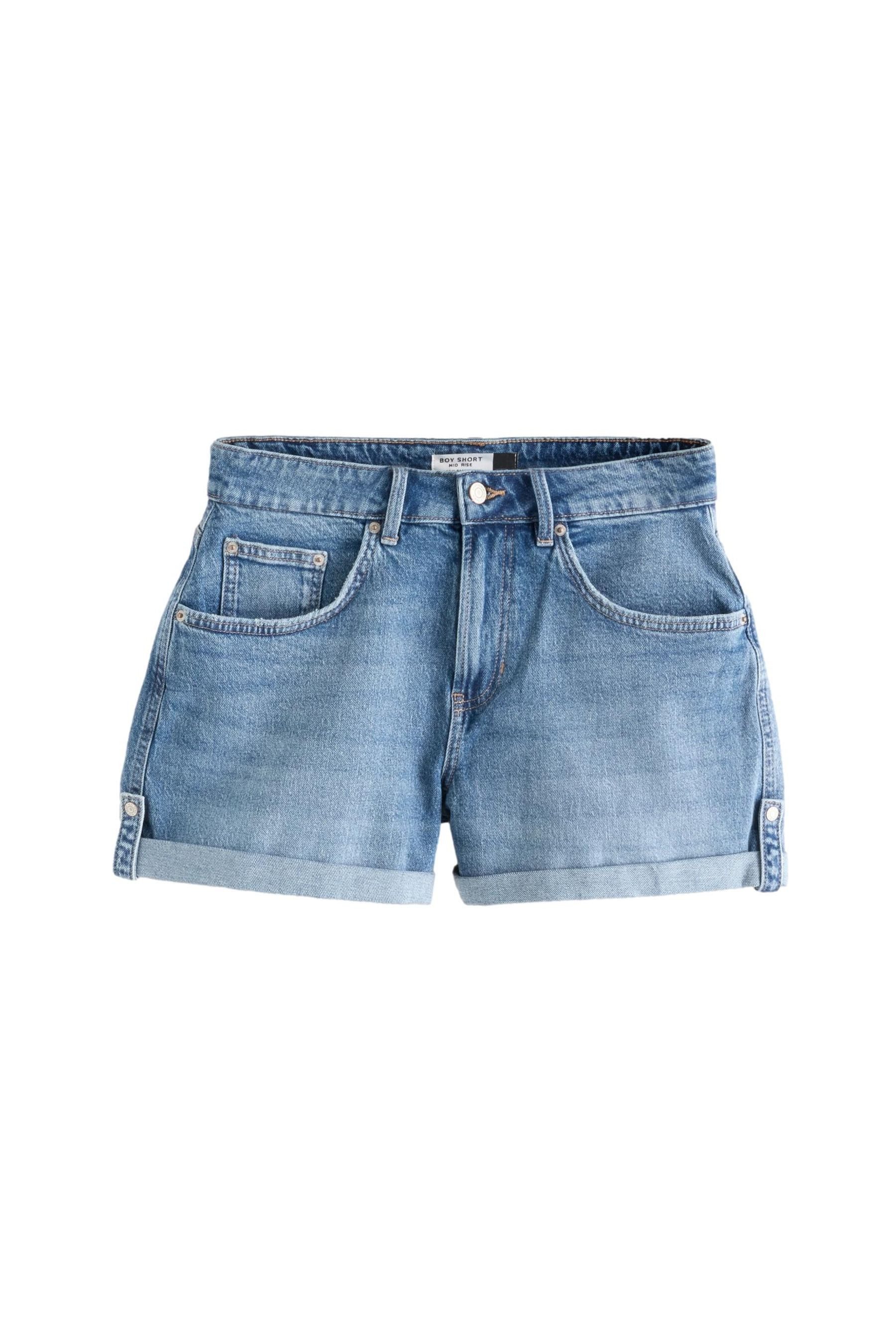 Next Jeansshorts Hourglass-Jeansshorts im Boyfriedlook – Petite (1-tlg) günstig online kaufen