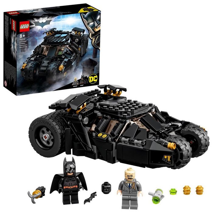 LEGO® Konstruktionsspielsteine LEGO 76239 Super Heroes Batmobile Tumbler: Duell (Set)